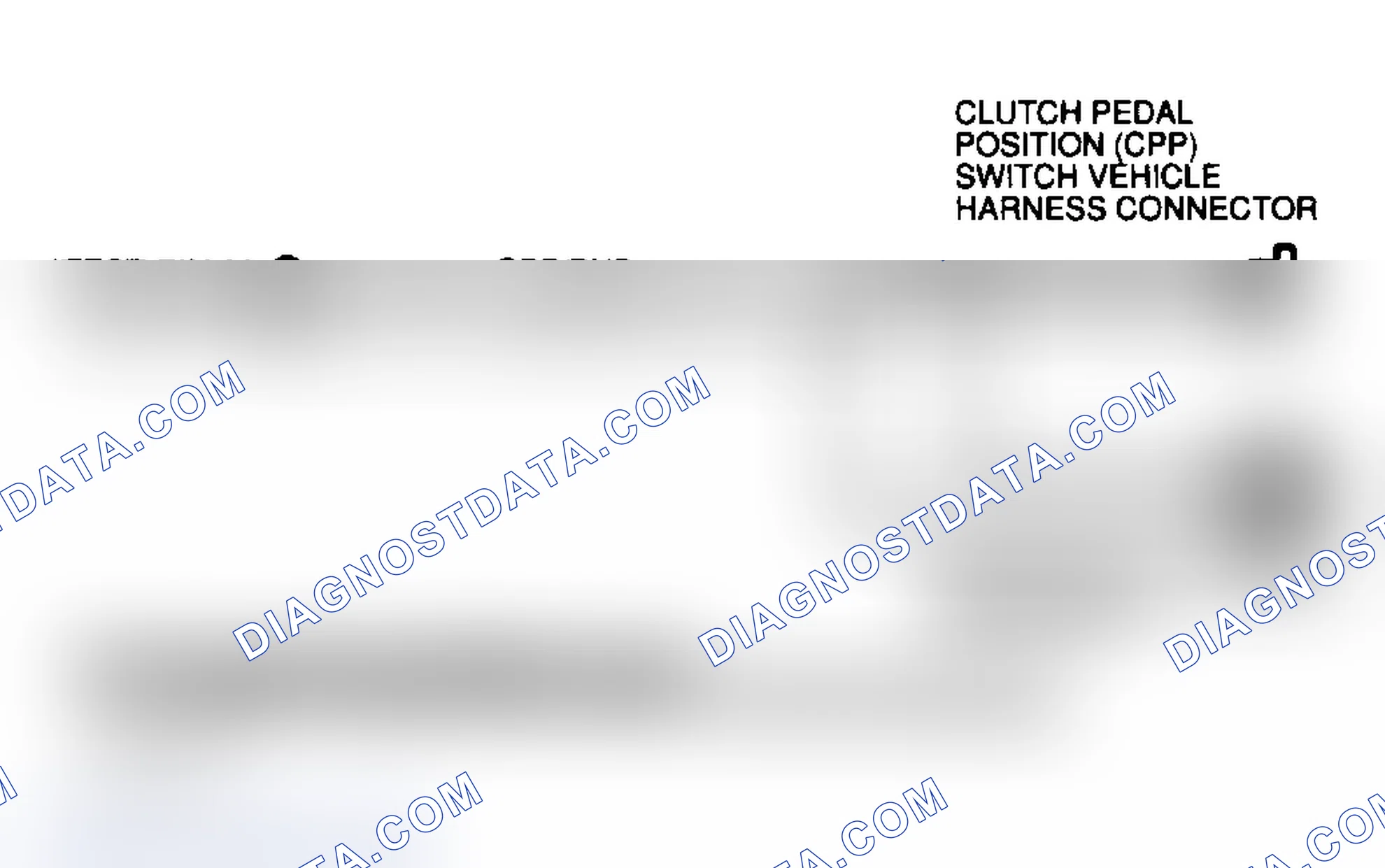 Scheme 100: CCP Switch Circuit Schematic (TA5 - All M/T Except 3.0L SHO & 3.8L SC)