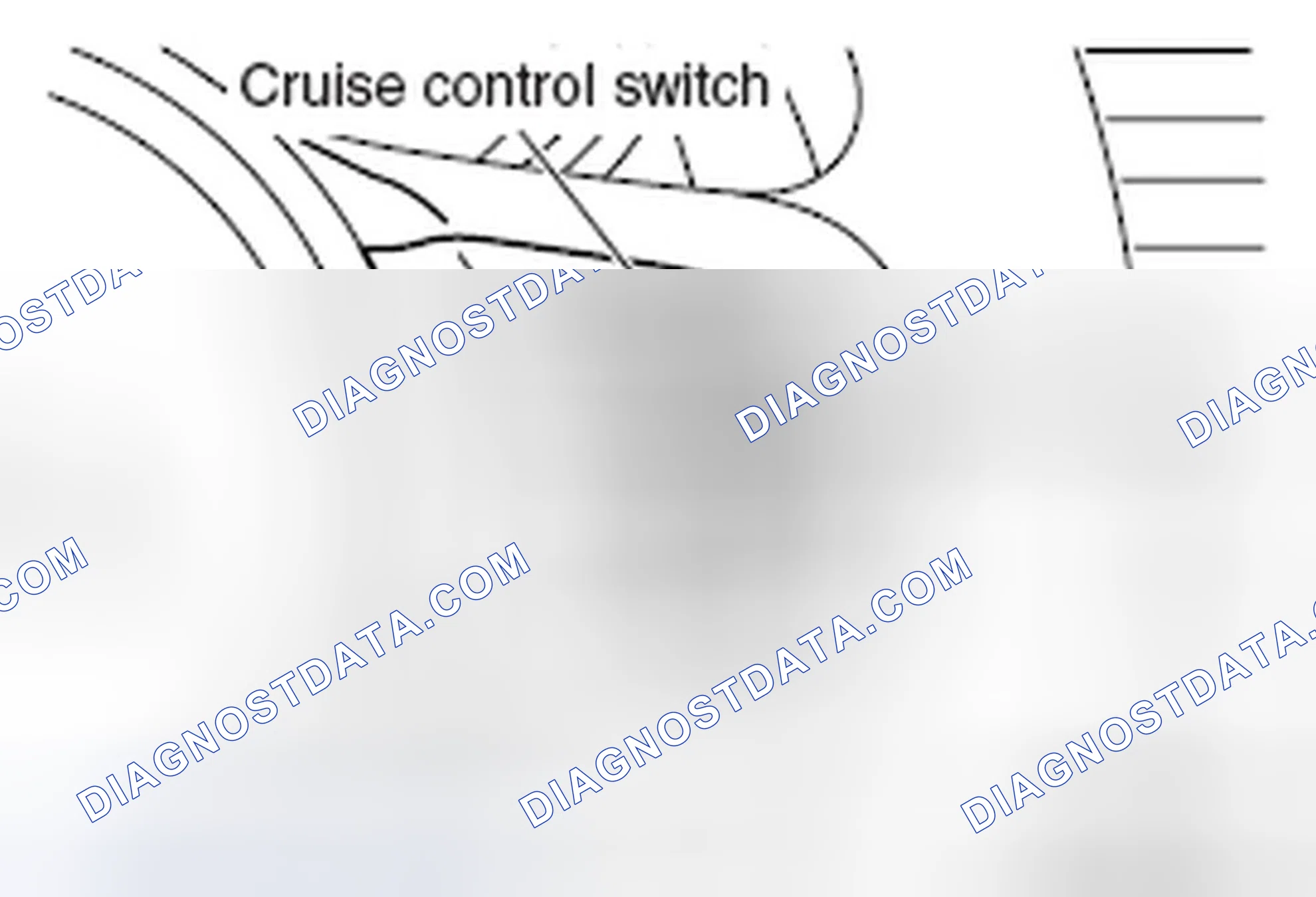 Scheme 77: RETURN TO THE SET SPEED BEFORE CANCELLATION AND CRUISE CONTROL CANCELLATION