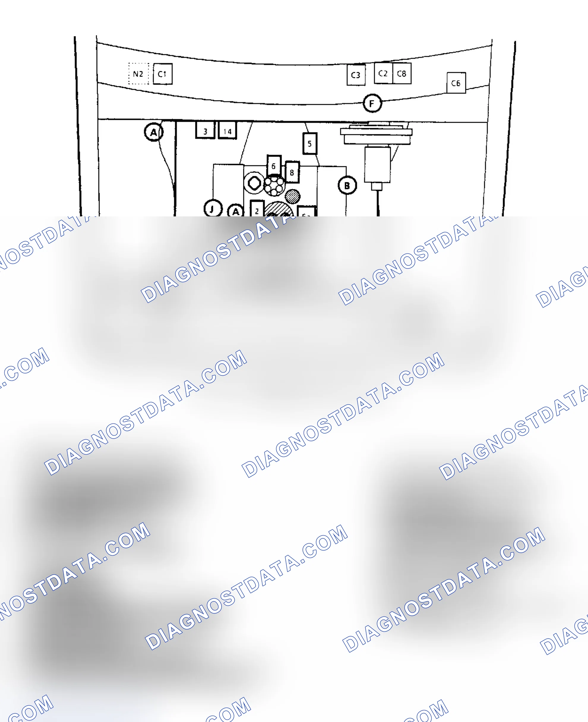 Scheme 147: Component Locations for "C/K" Series 5.0L & 5.7L