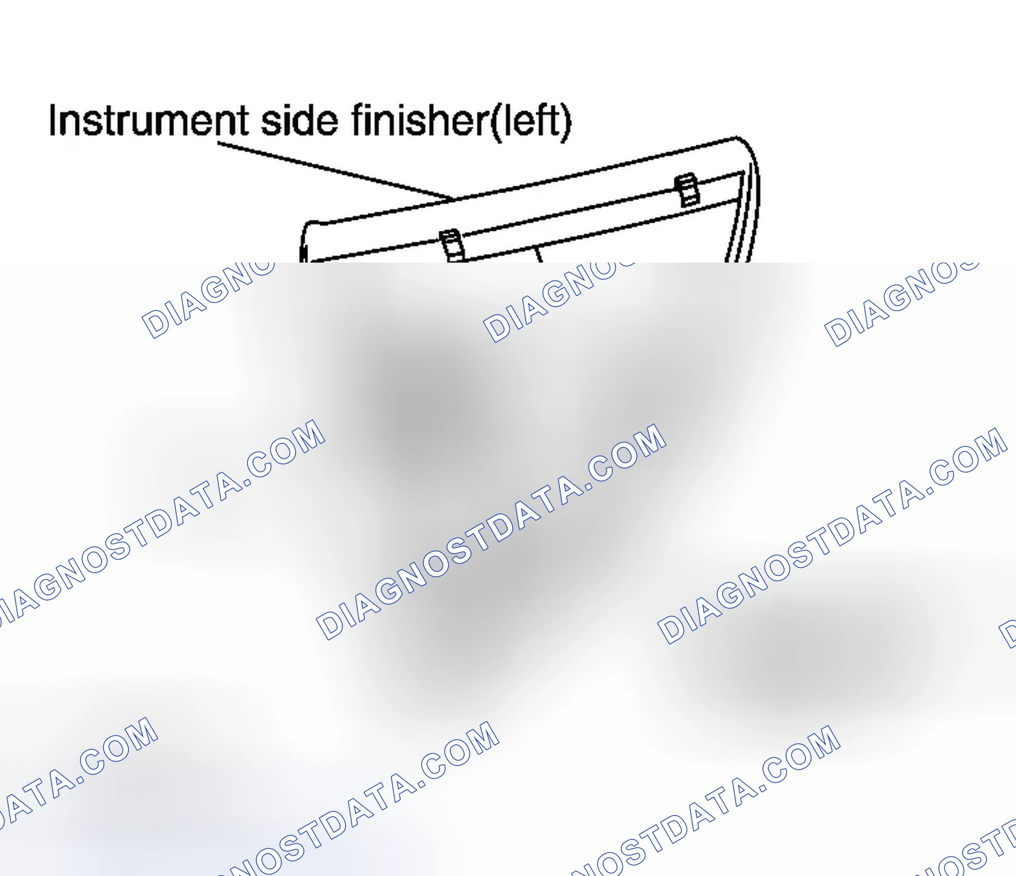 Scheme 128: Removal of Side Defroster Grille