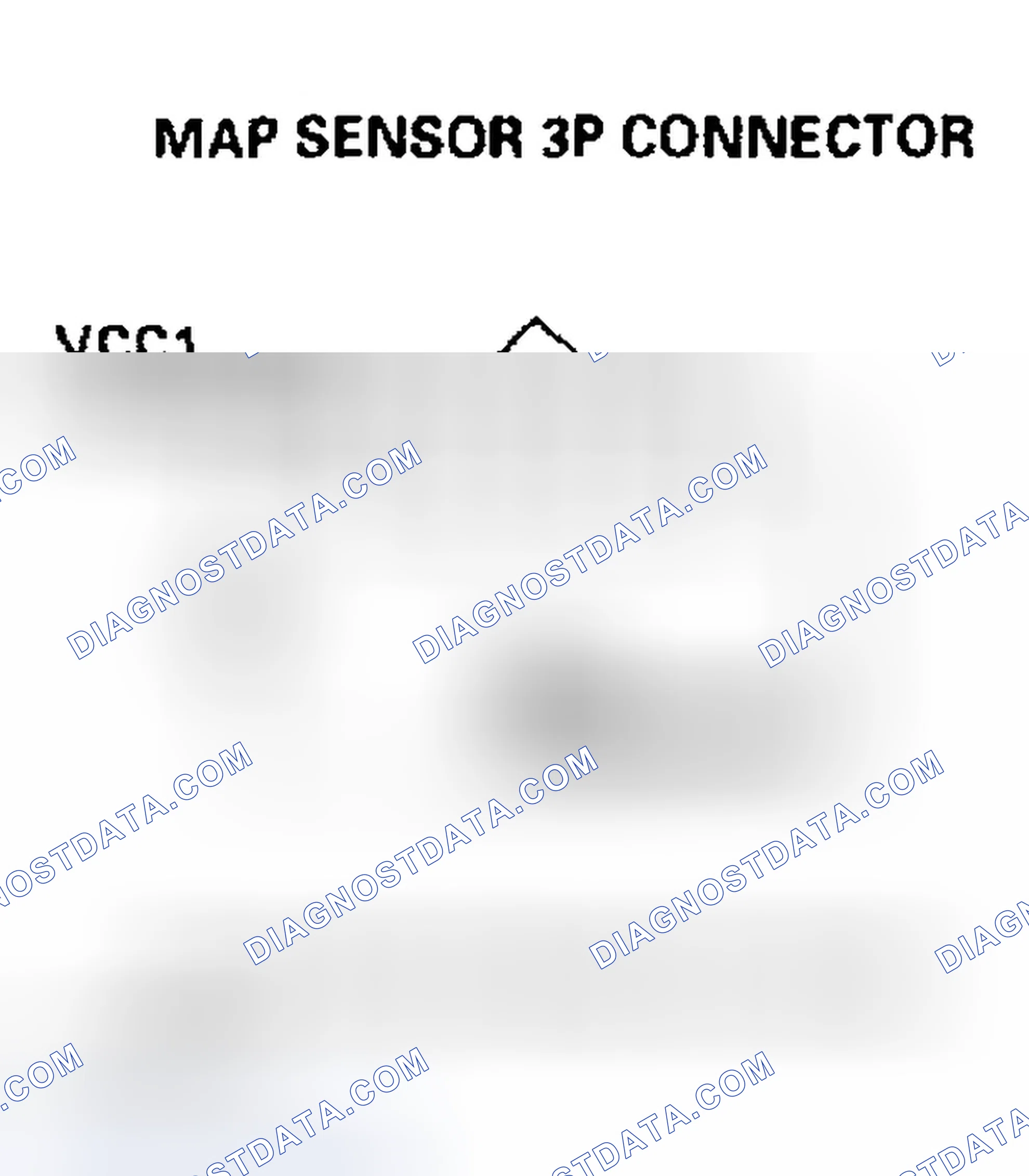 Scheme 127: DTC P0107 - '01 Model: MAP Sensor Circuit Low Voltage