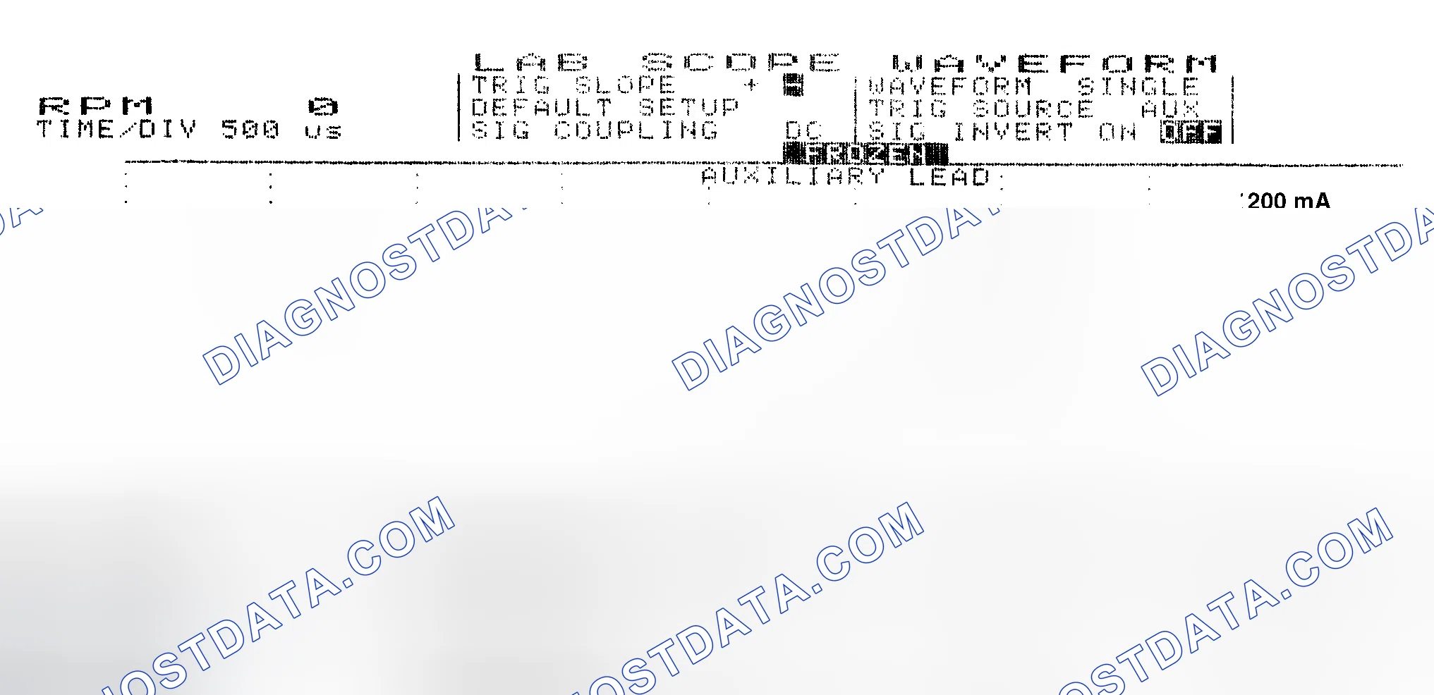 Scheme 17: Single Injector w/Normal Current Flow - Current Pattern