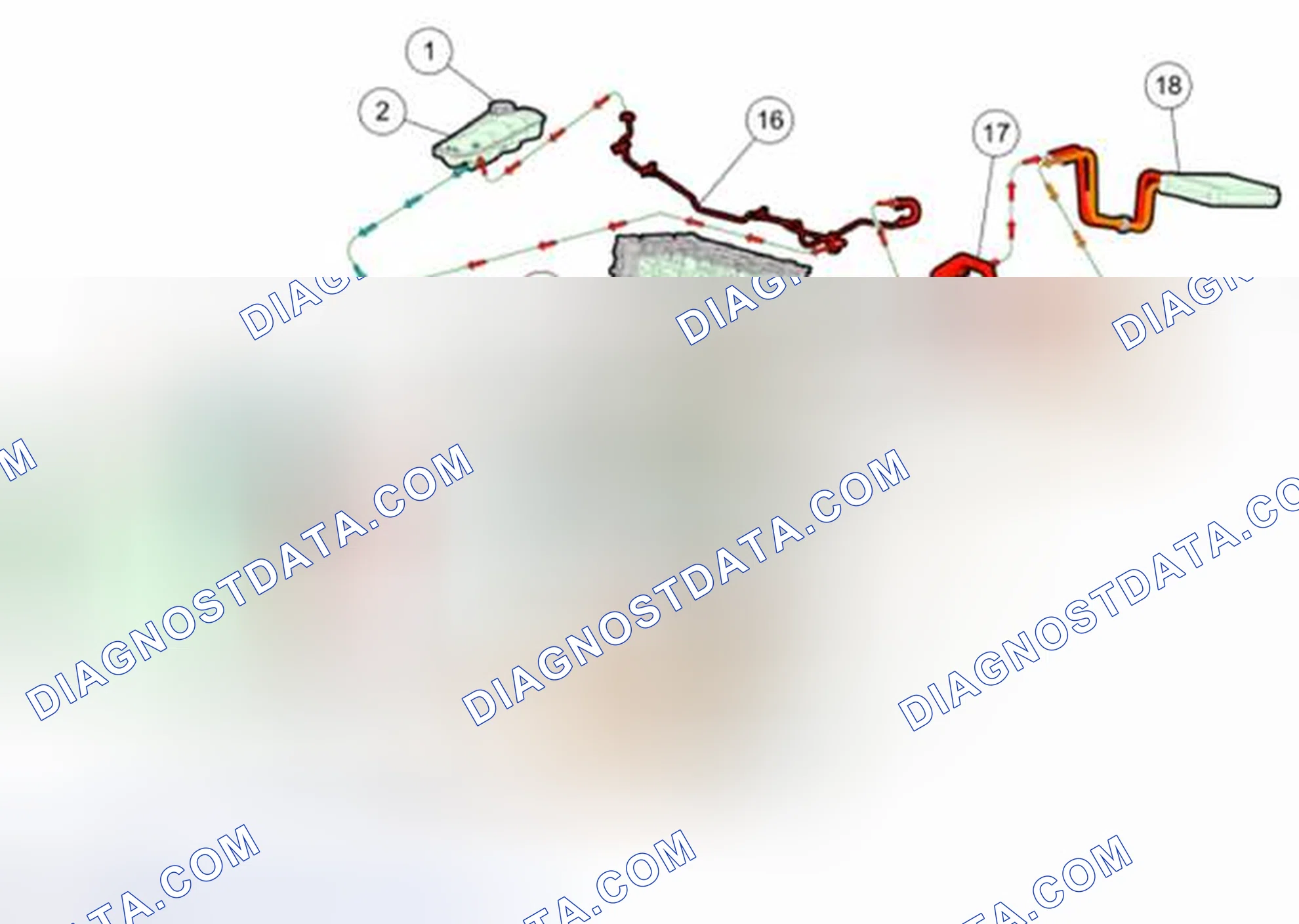 Scheme 66: Engine Cooling - Component Location