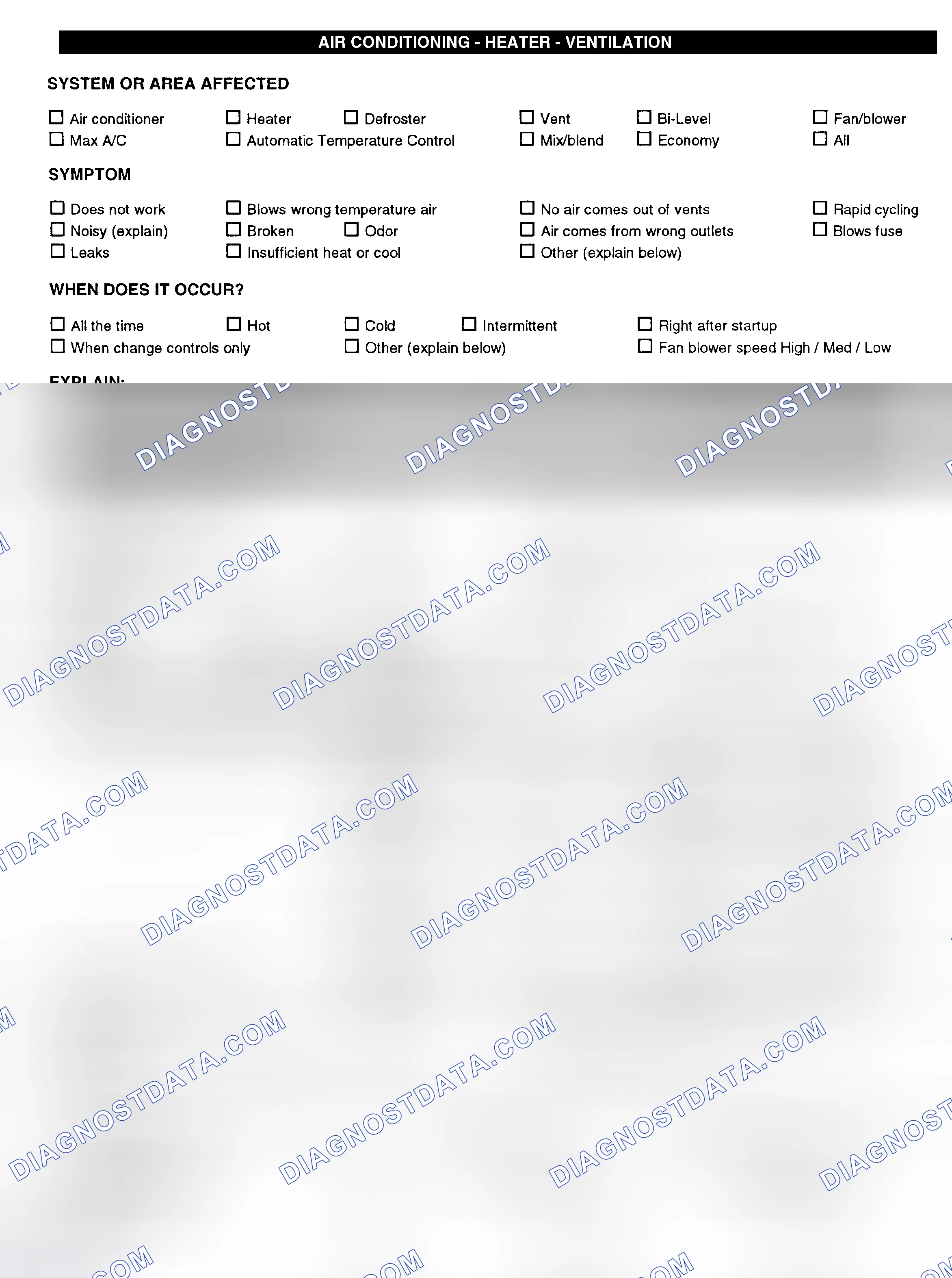 Scheme 4: Symptom Check List - Page 3