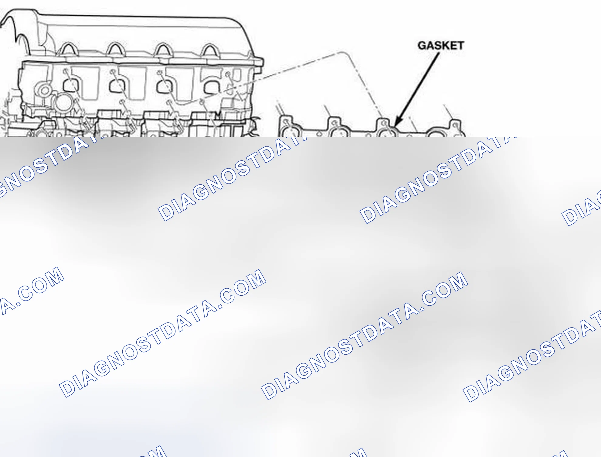 Scheme 182: LEFT EXHAUST MANIFOLD