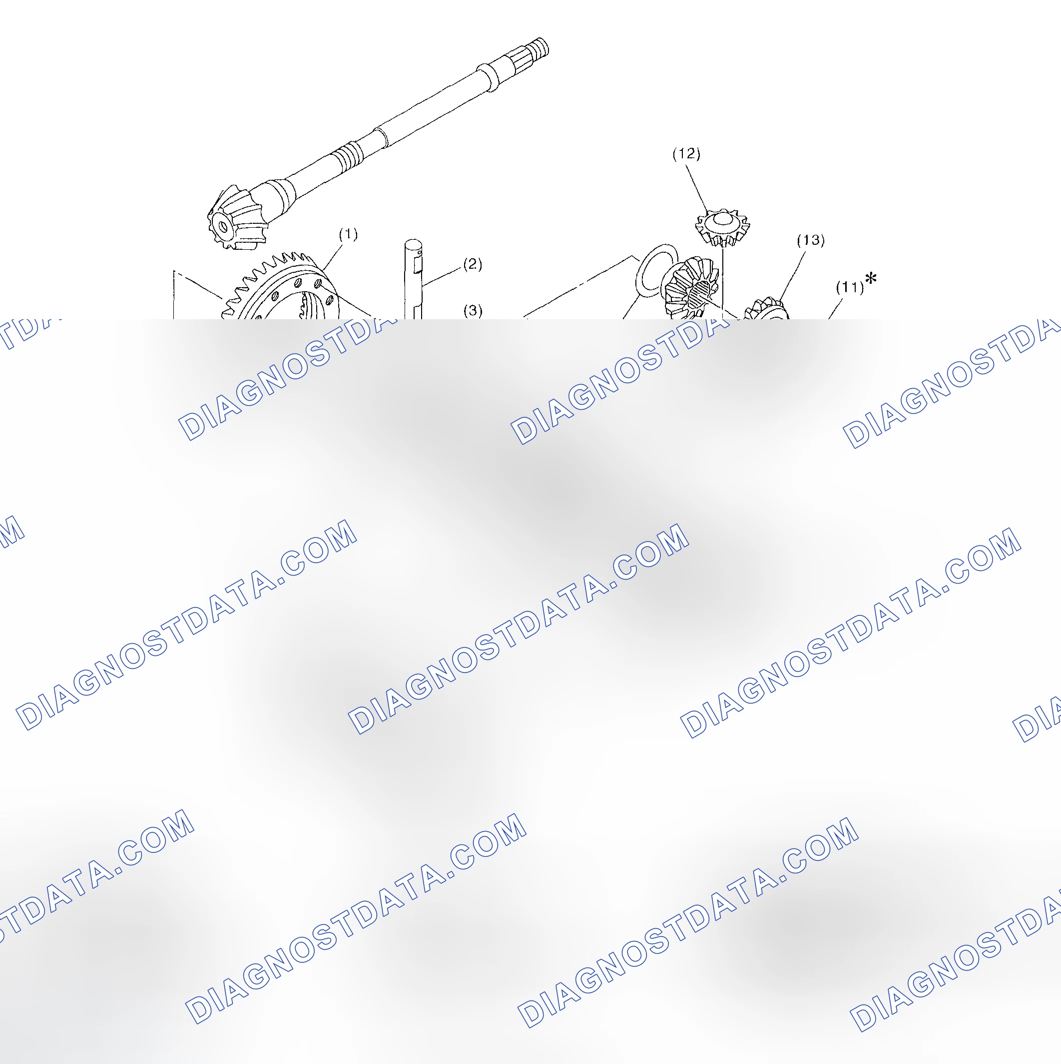 Scheme 115: DIFFERENTIAL GEAR