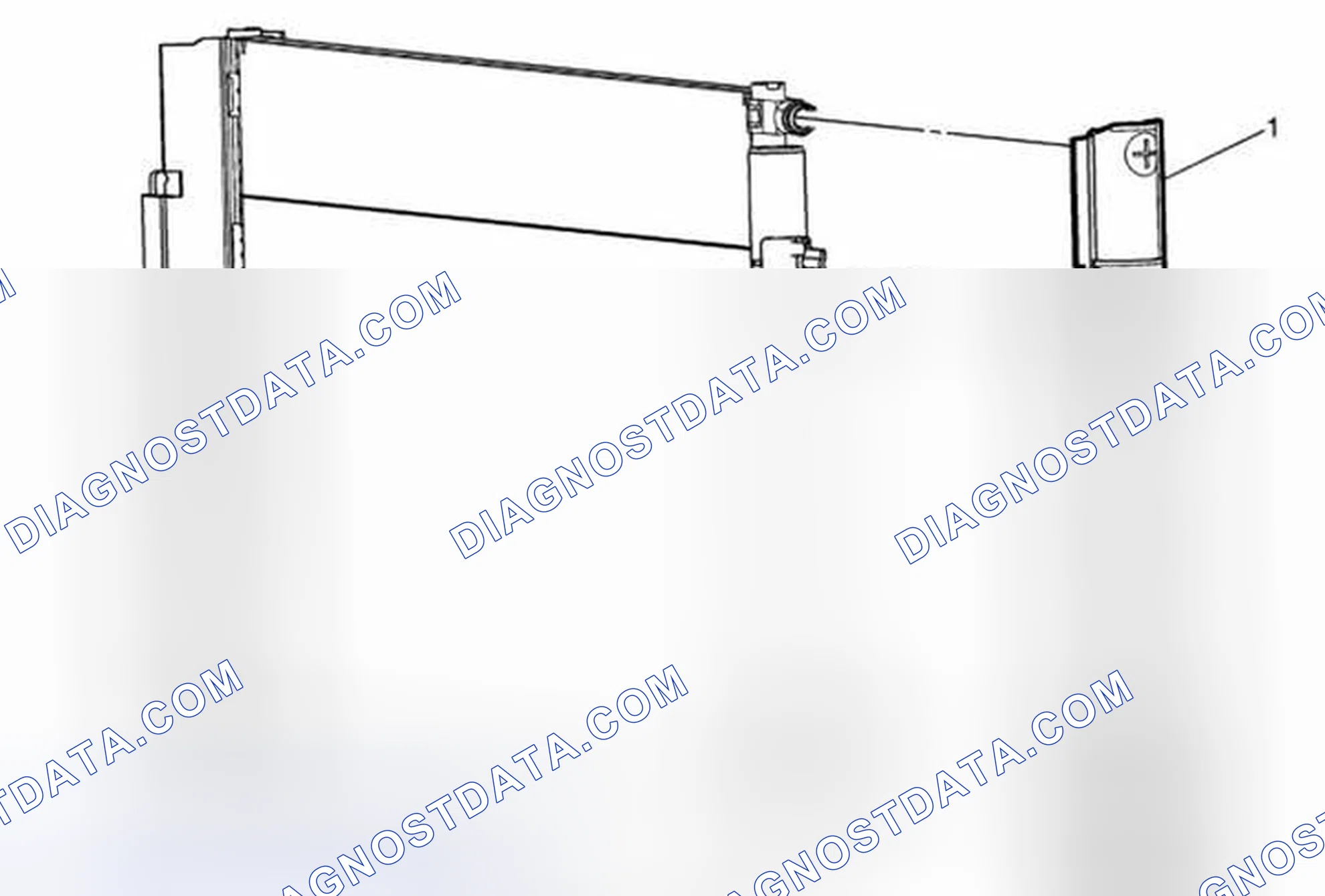 Scheme 18: Radiator Air Baffle Replacement - Left (L83)