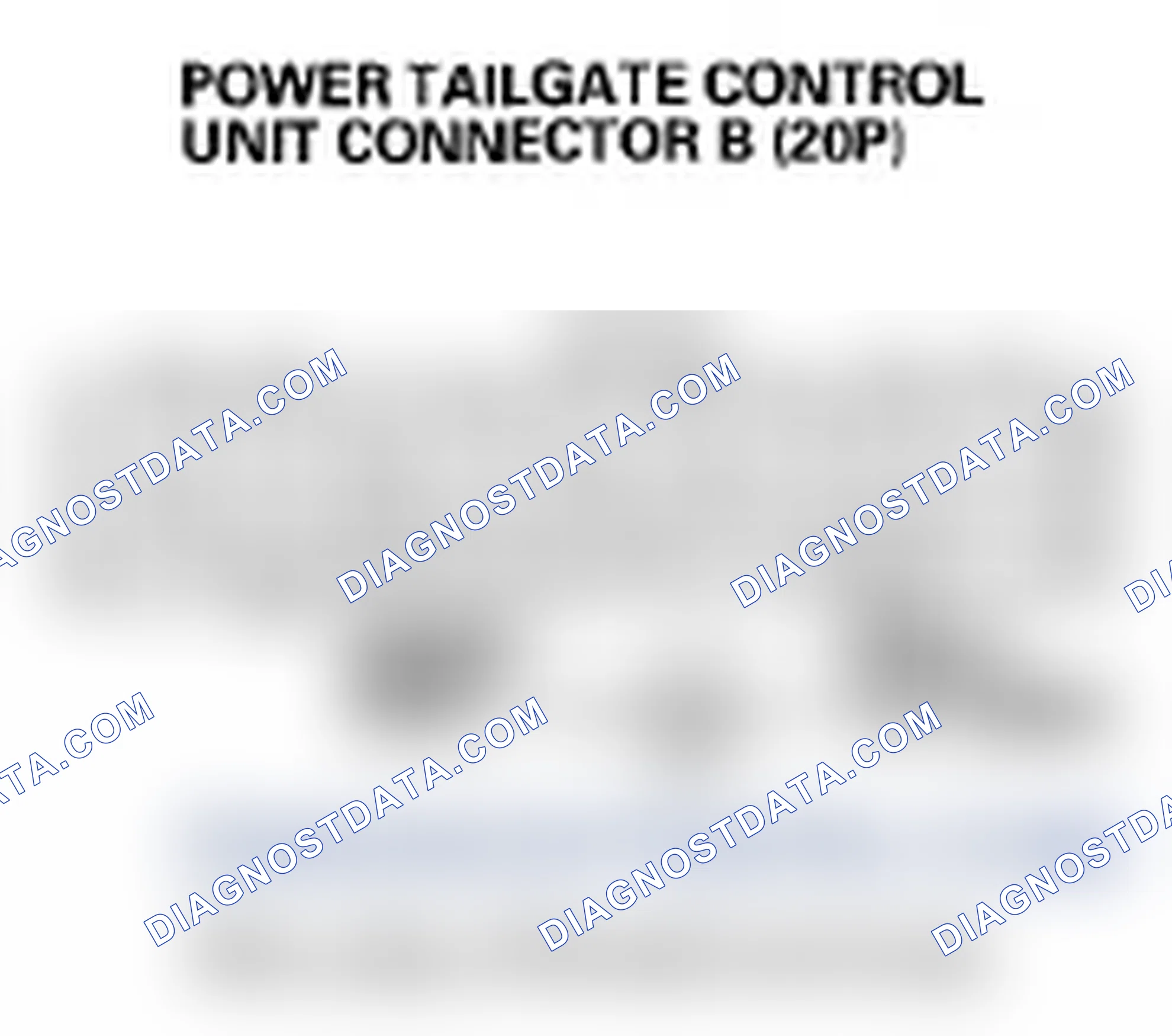 Scheme 184: DTC B1387: Power Tailgate Sensor Pulse B Circuit Malfunction