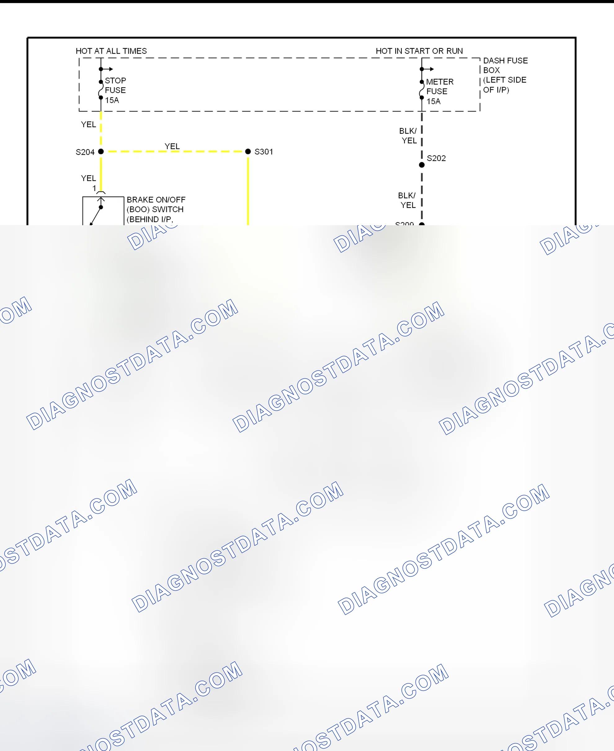 Scheme 63: Shift Interlock System Wiring Diagram (1997 Aspire)