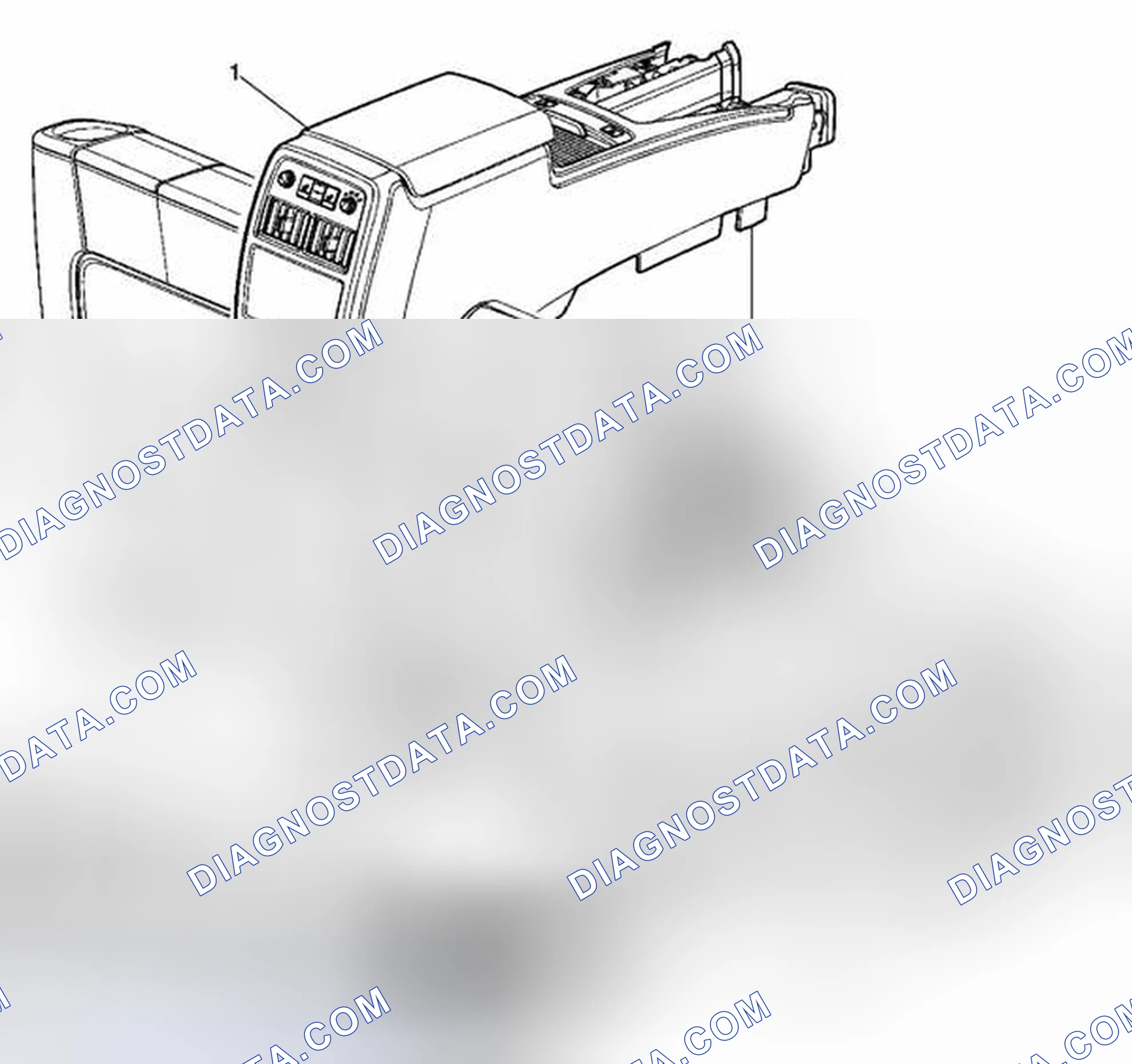 Scheme 8: Floor Console Auxiliary Air Outlet Replacement