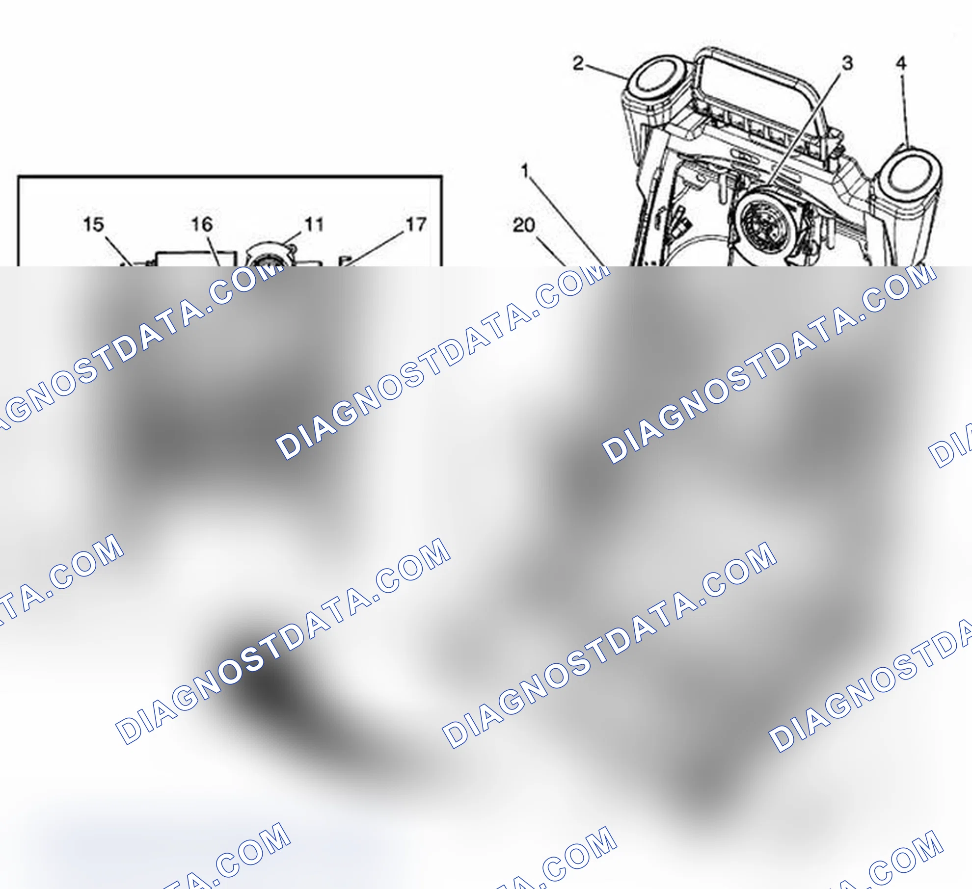 Scheme 12: Power Seat Systems Component Views