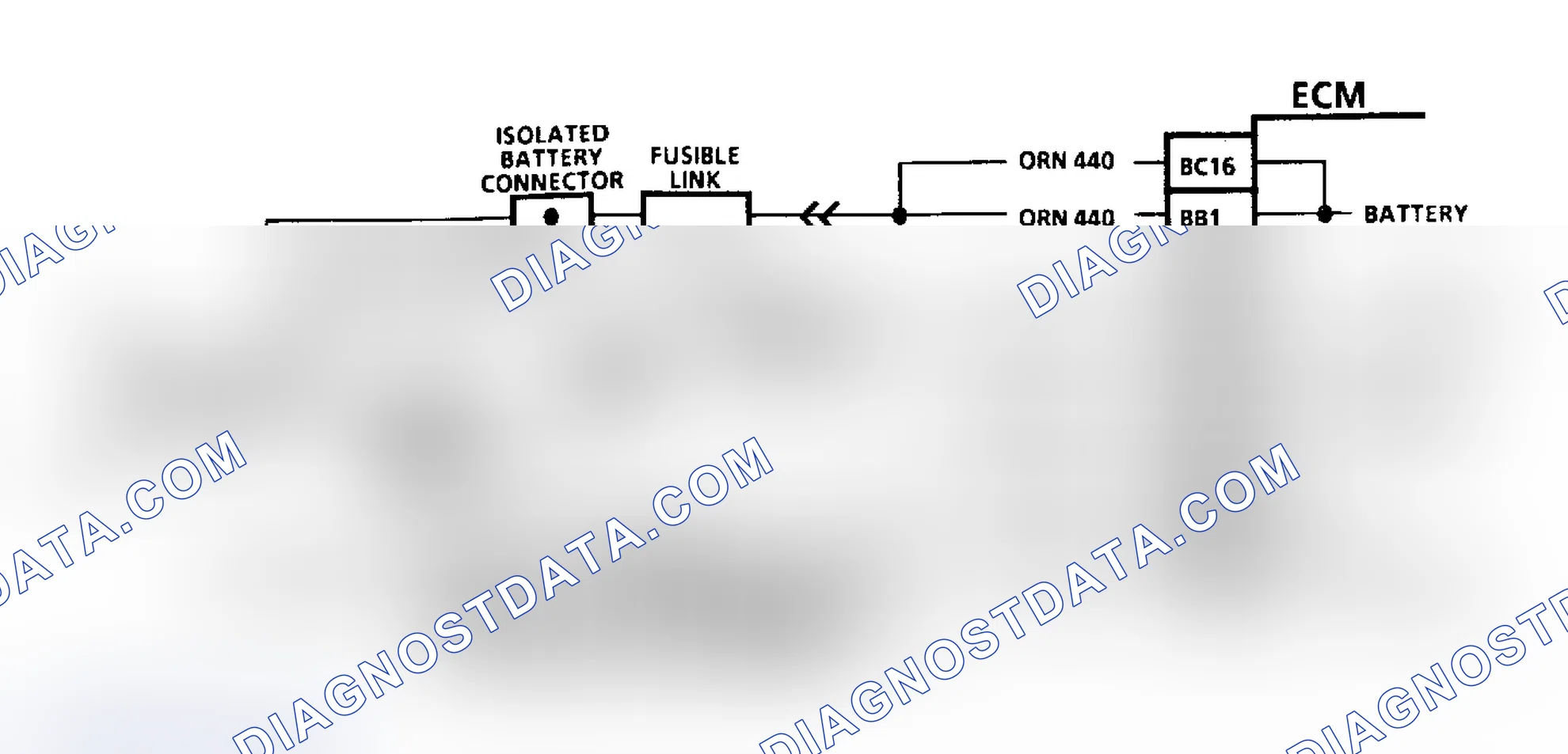 Scheme 438: Chart A1 Schematic, (3.8L "C" & "H" Bodies) No "SES" Light