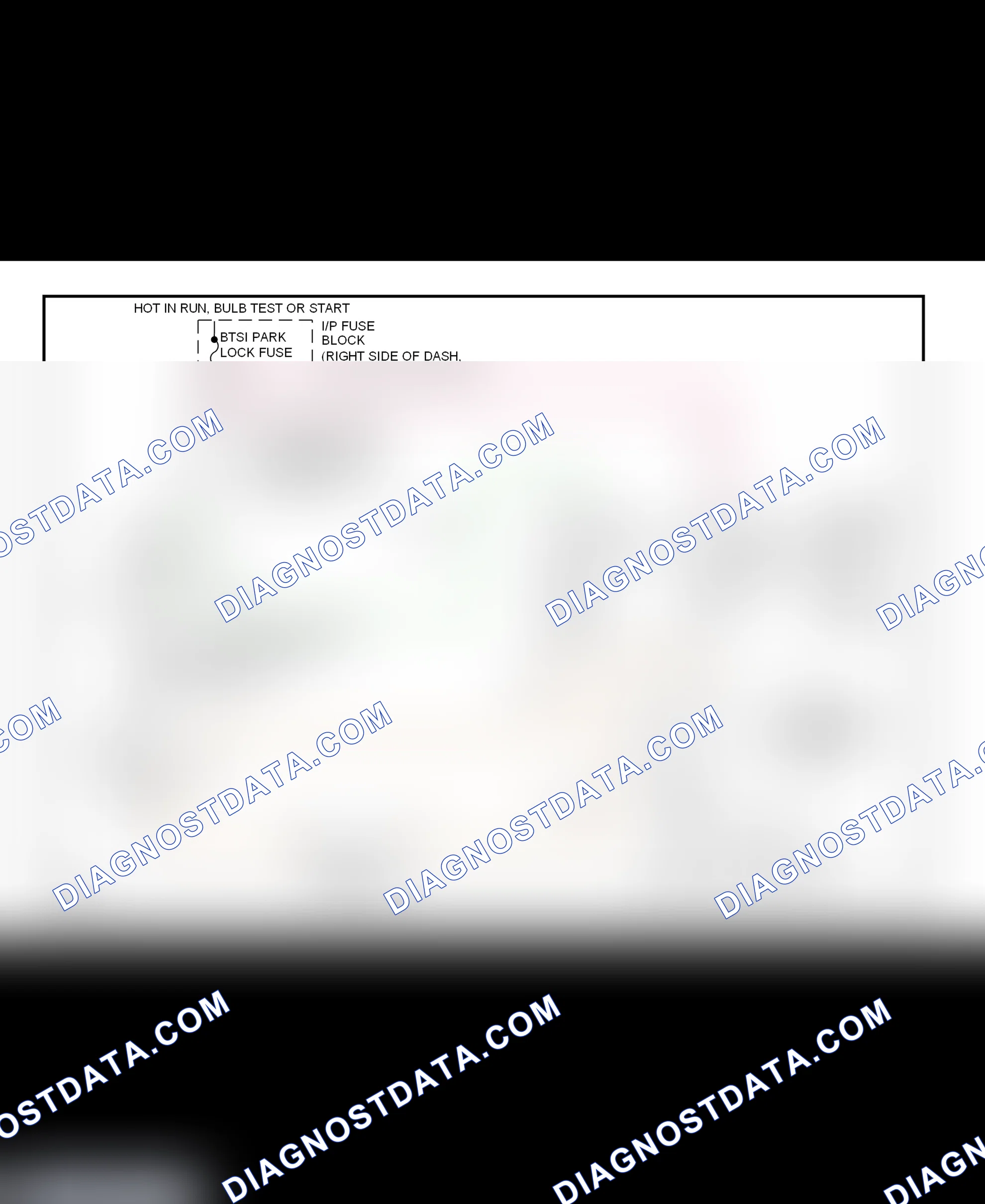Fig. 35: Shift Interlock System Wiring Diagram (Century & Regal)