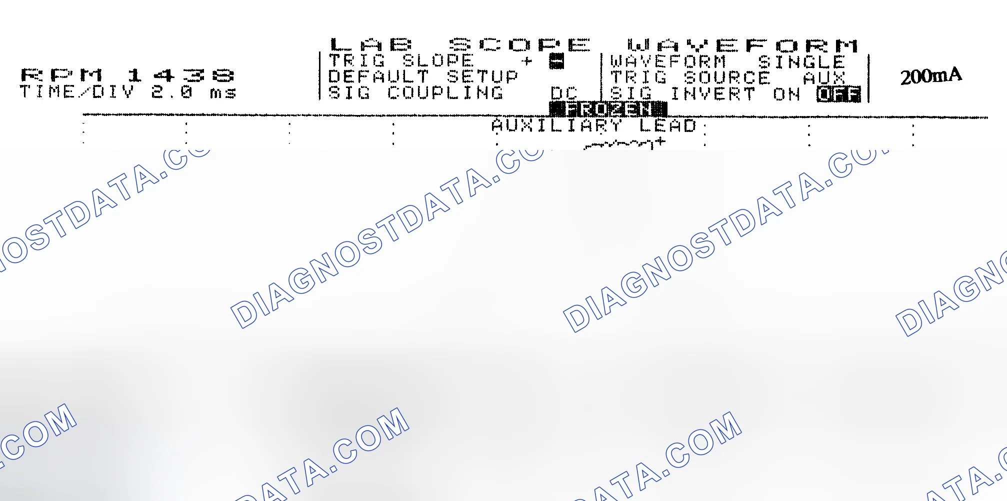 Scheme 15: Single Injector w/Normal Current Flow - Current Pattern