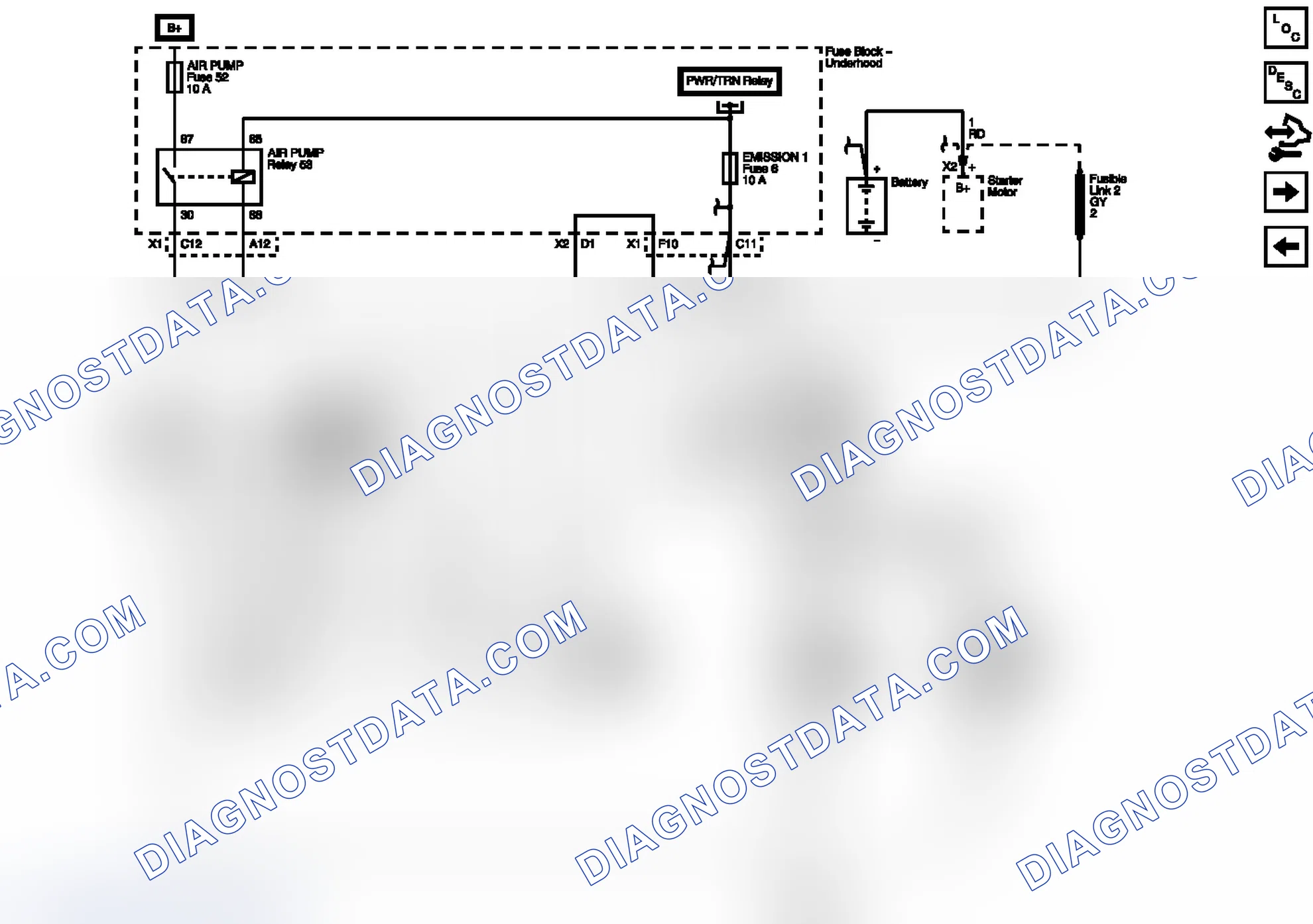 Scheme 9: Secondary Air Injection (AIR) (NU6) Wiring Schematics