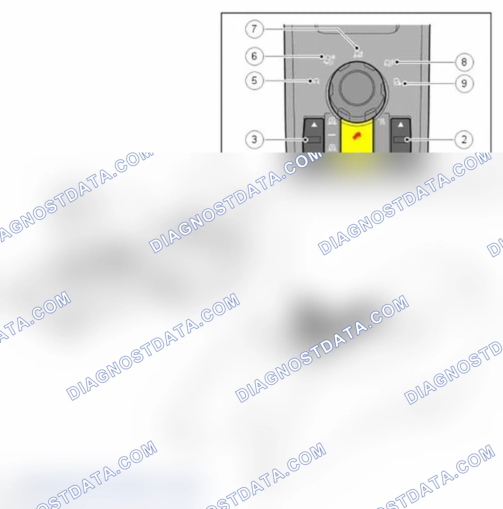 Scheme 2: TERRAIN RESPONSE ROTARY CONTROL AND MODULE