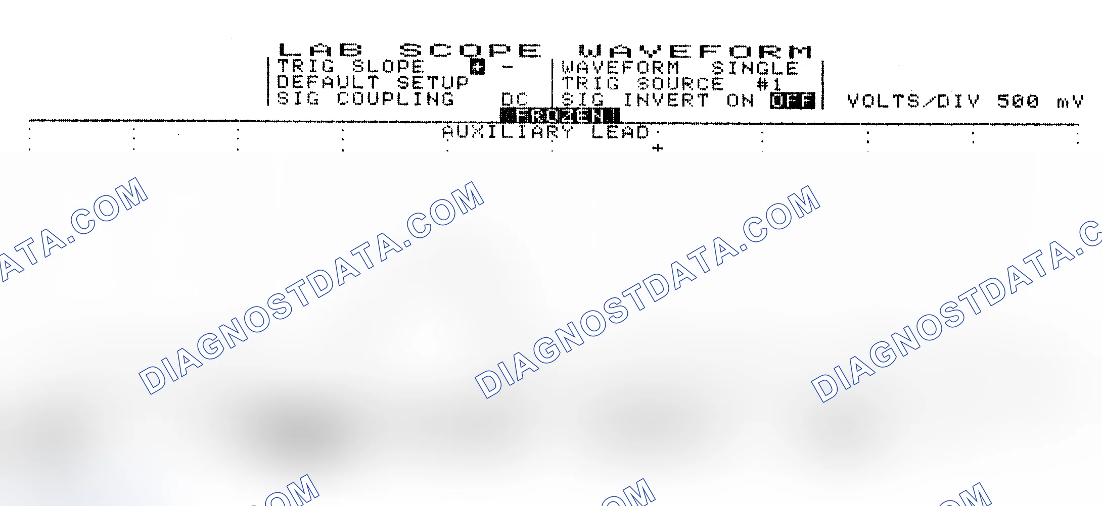 Scheme 10: Single Injector w/Excessive Current Flow - Current Pattern