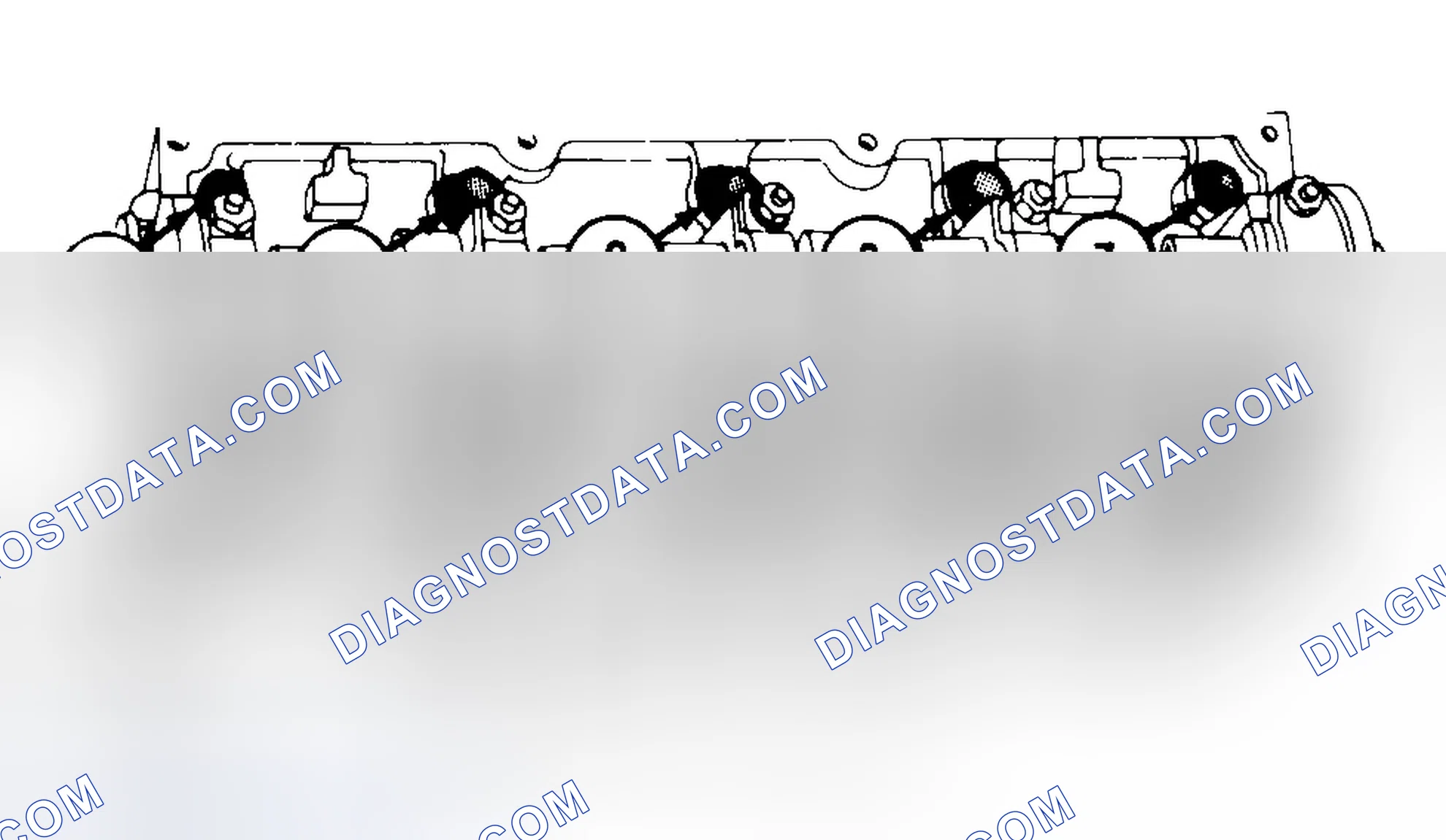 Scheme 7: Typical Cylinder Head Tightening or Loosening Sequence