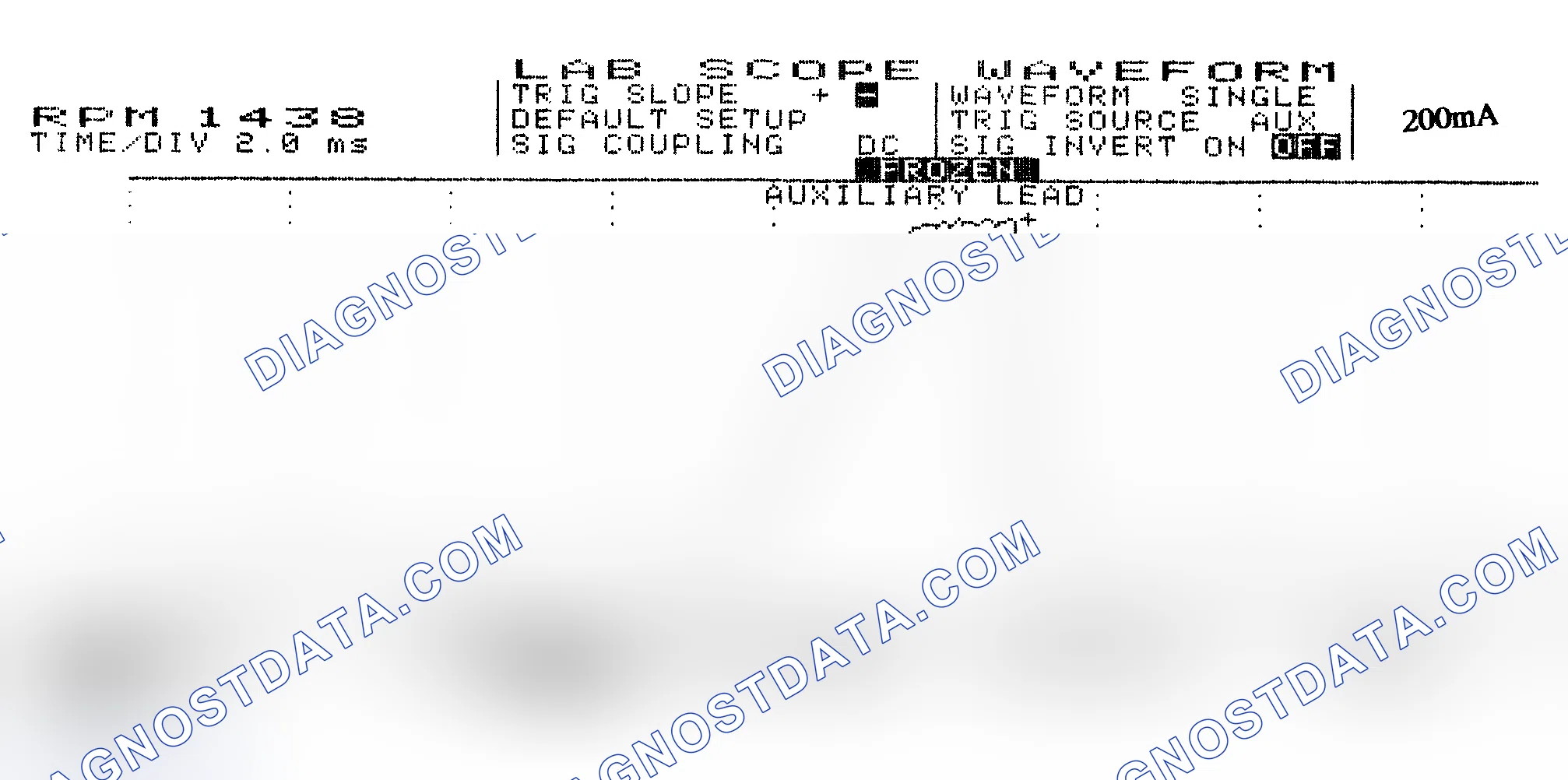 Scheme 15: Single Injector w/Normal Current Flow - Current Pattern