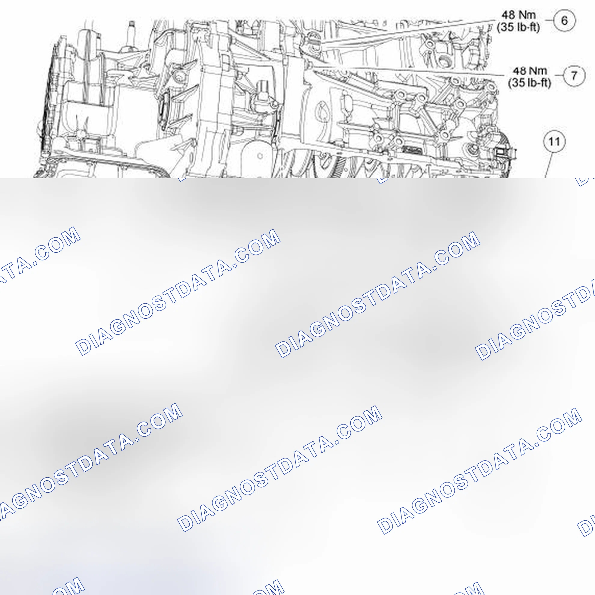 Scheme 53: Oil Pan, Oil Pump Screen and Pickup Tube