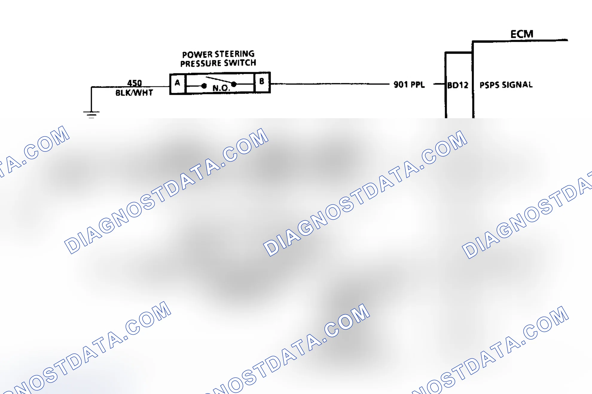 Scheme 511: Chart C10 Schematic, A/C Clutch Control (3.3L "A" Body)