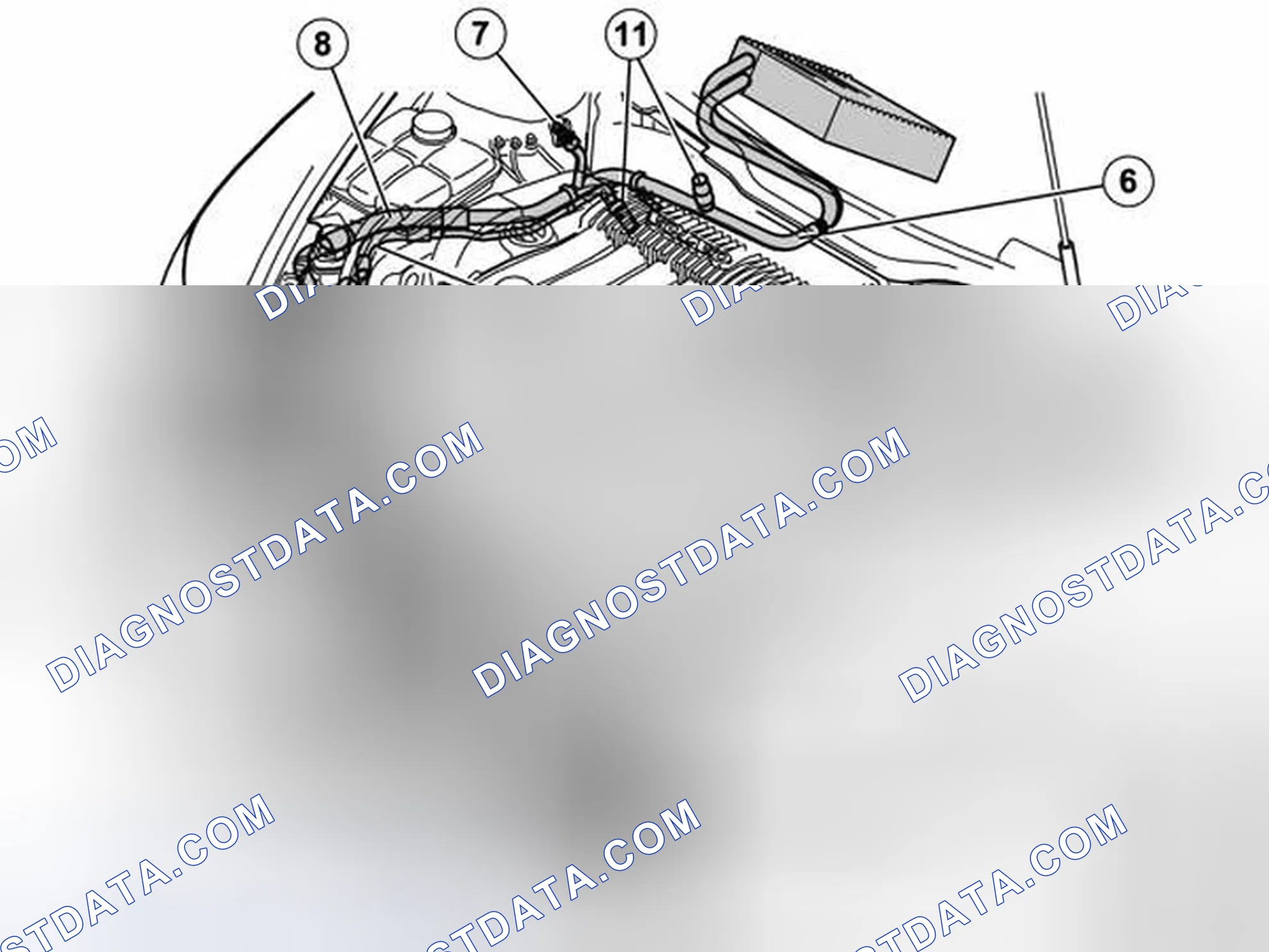 Scheme 148: LOCATING COMPONENTS IN THE ENGINE COMPARTMENT