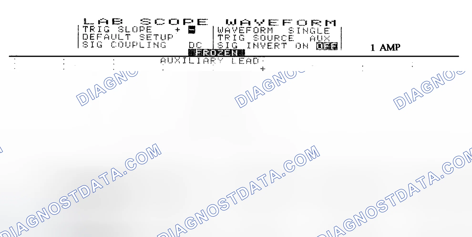 Scheme 20: Single Injector w/Normal Current Flow - Current Pattern
