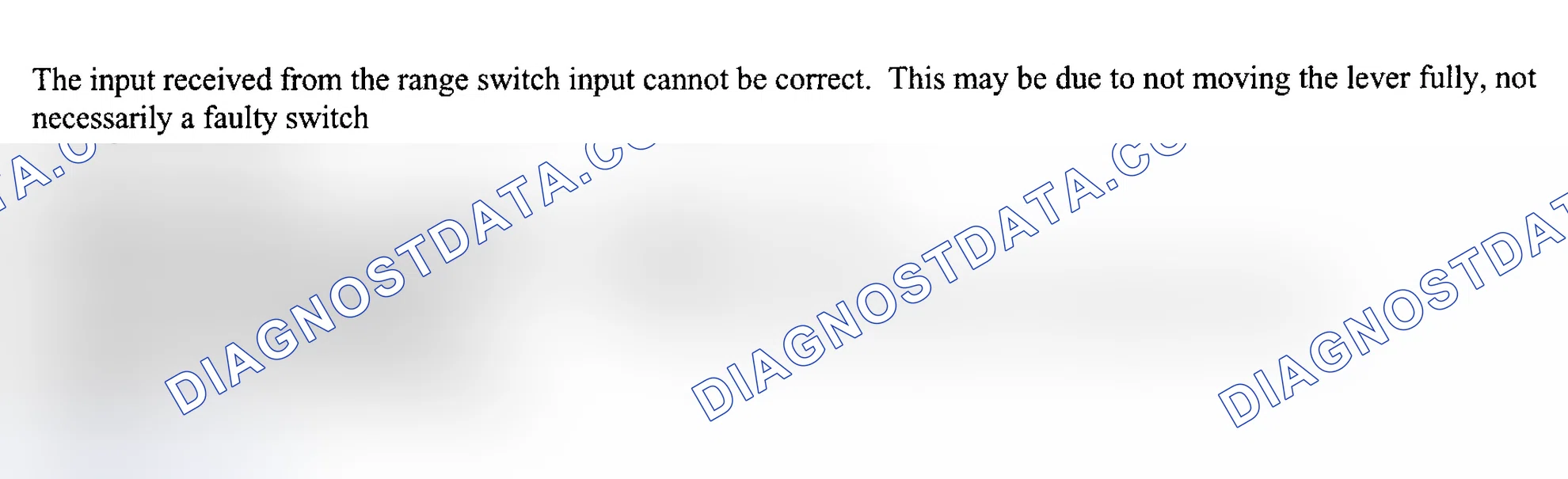 Scheme 119: FAULT CODE 39: RANGE SWITCH PLAUSIBILITY ERROR/TRANSMISSION HIGH/LOW RANGE IMPLAUSIBLE INPUT