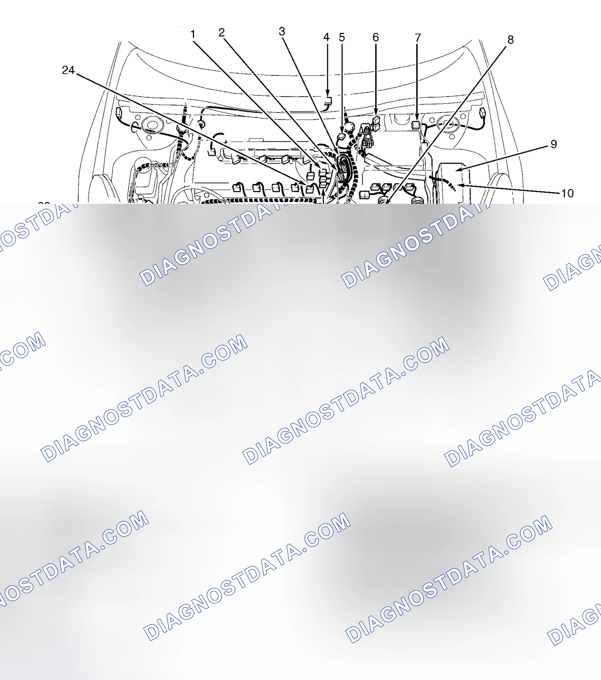 Scheme 3: Engine Compartment (1.8L GT-S)