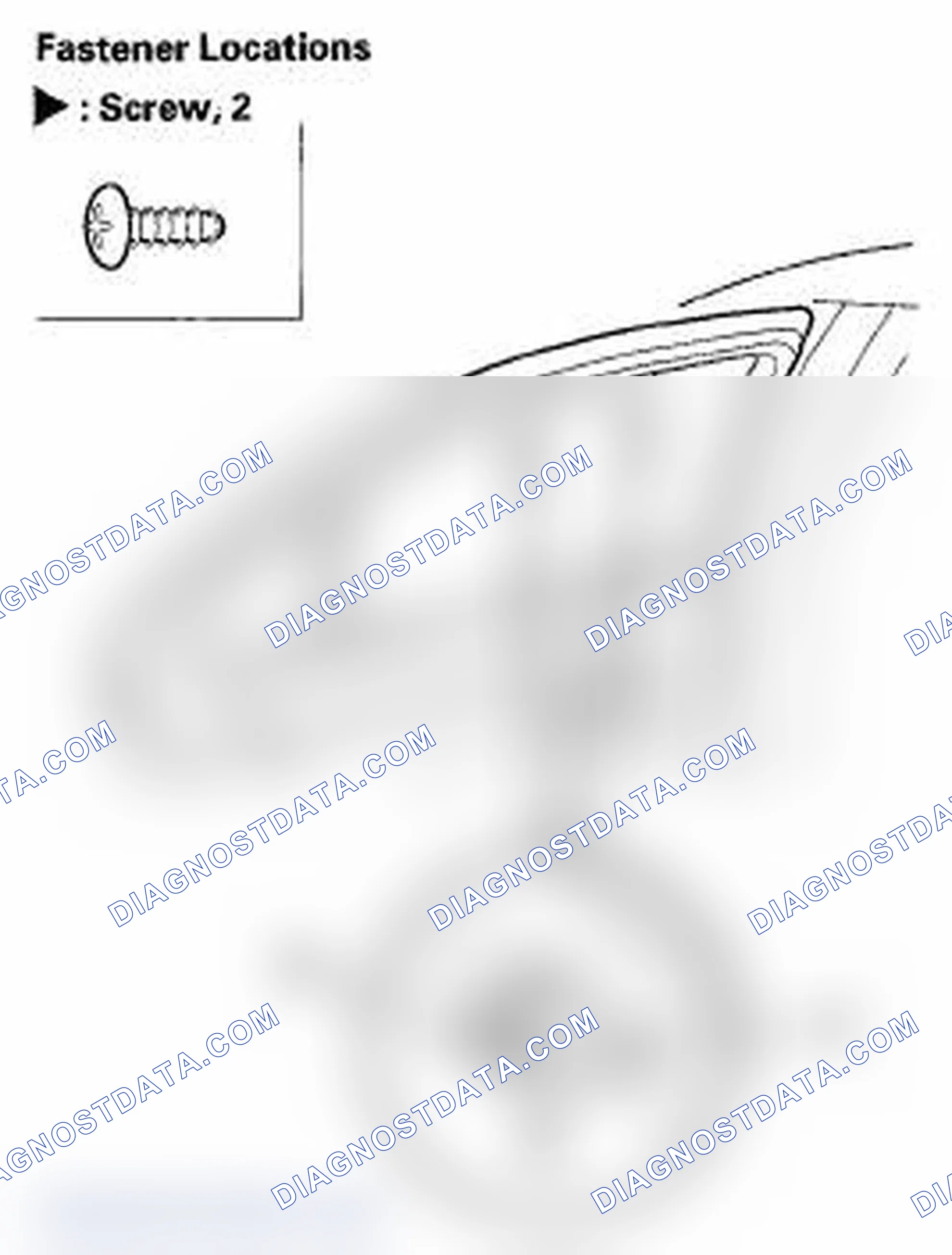 Scheme 69: Rear Door Sash Inner Trim Replacement