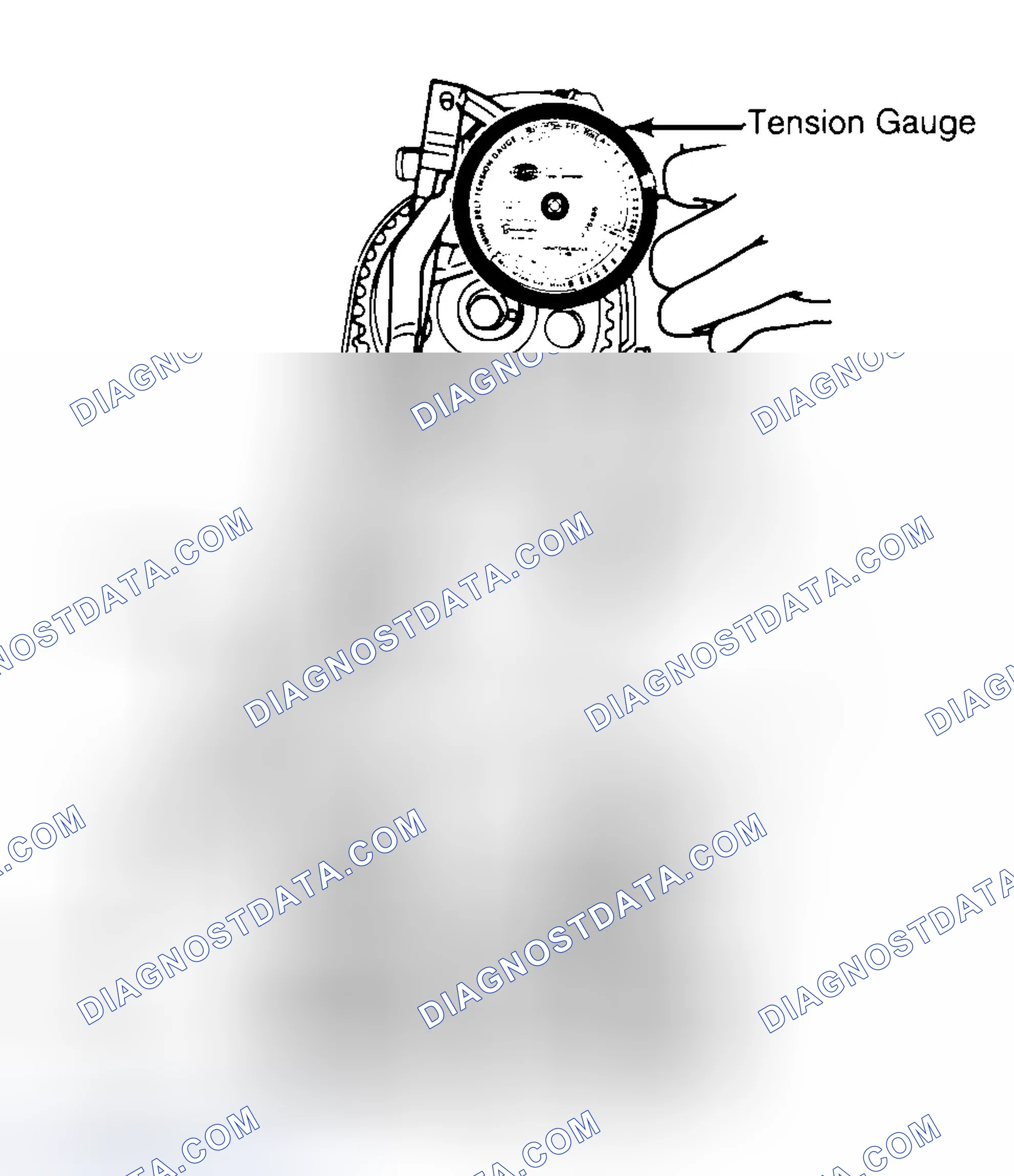 Scheme 3: Adjusting Typical Timing Belt Tension