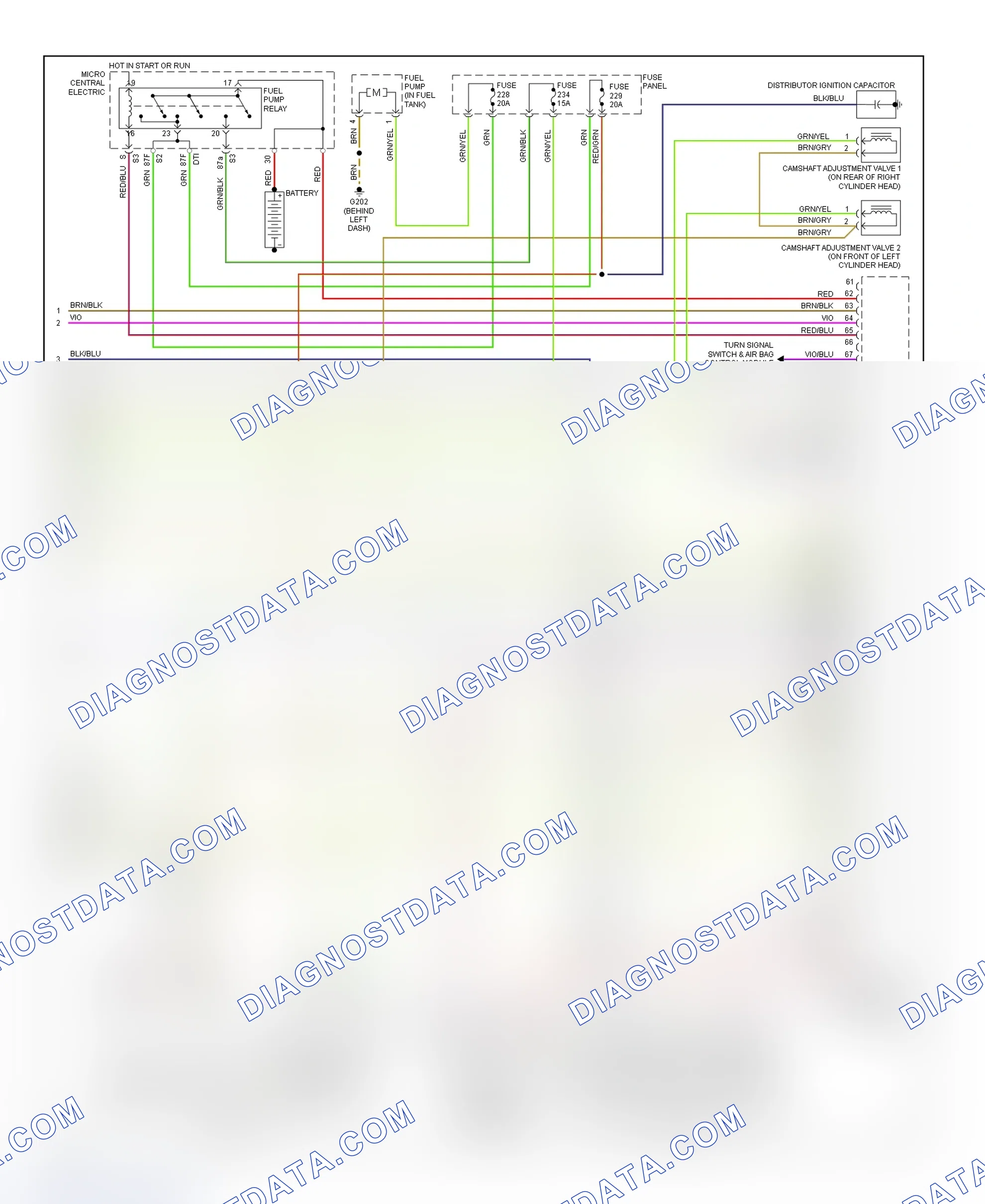 Scheme 6: Wiring Diagram (A4 2.8L - 3 Of 3)