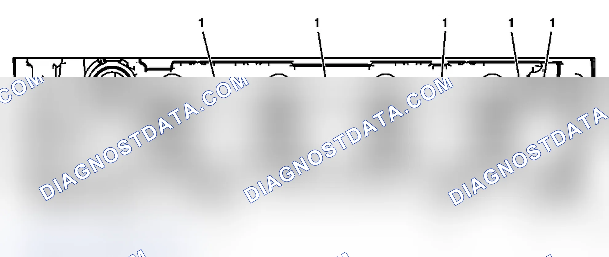 Scheme 45: Cylinder Head - Intake Manifold Deck View