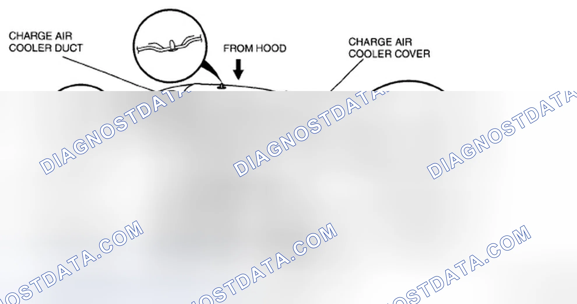 Scheme 321: Charge Air Cooler Removal Note
