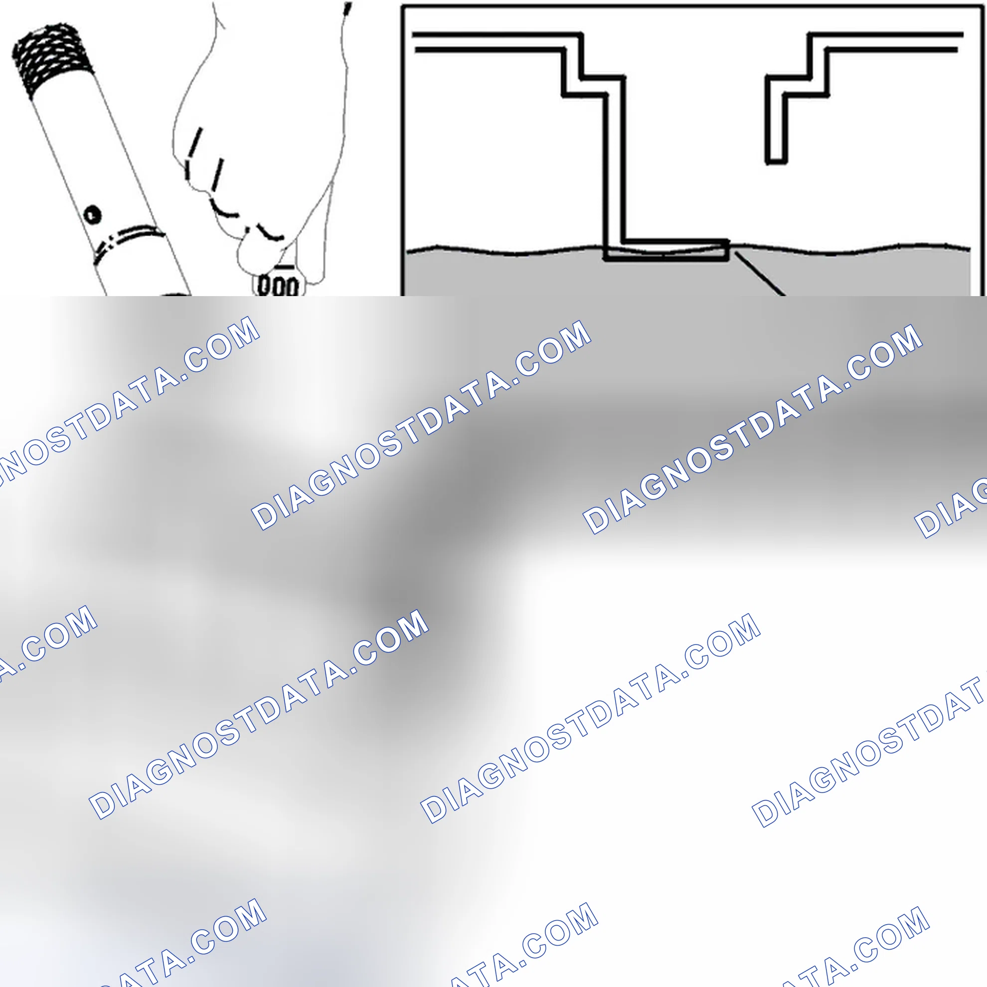 Scheme 14: Checking the electrolyte level