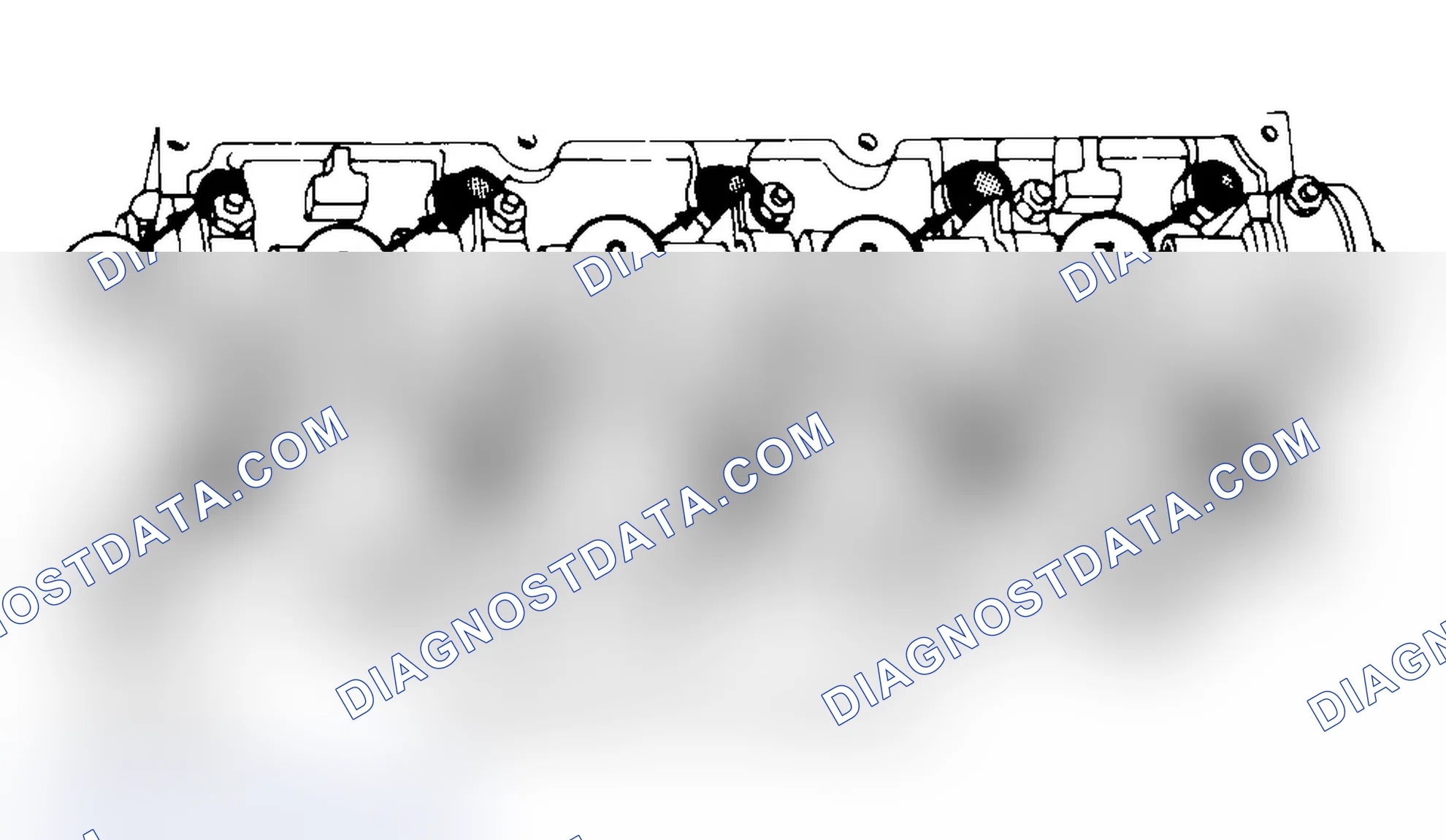 Scheme 3: Typical Cylinder Head Tightening or Loosening Sequence