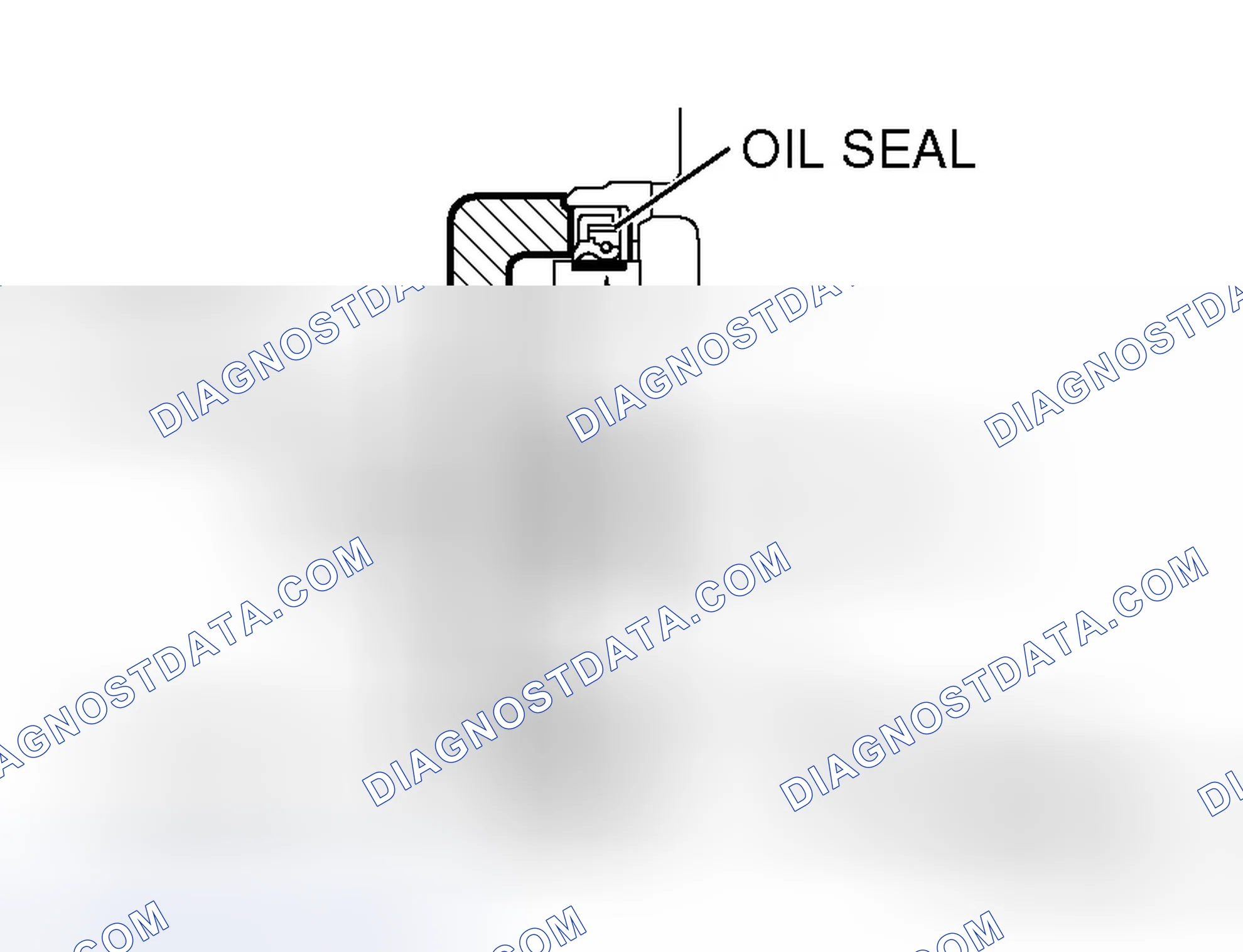 Scheme 50: >> A << CRANKSHAFT REAR OIL SEAL INSTALLATION