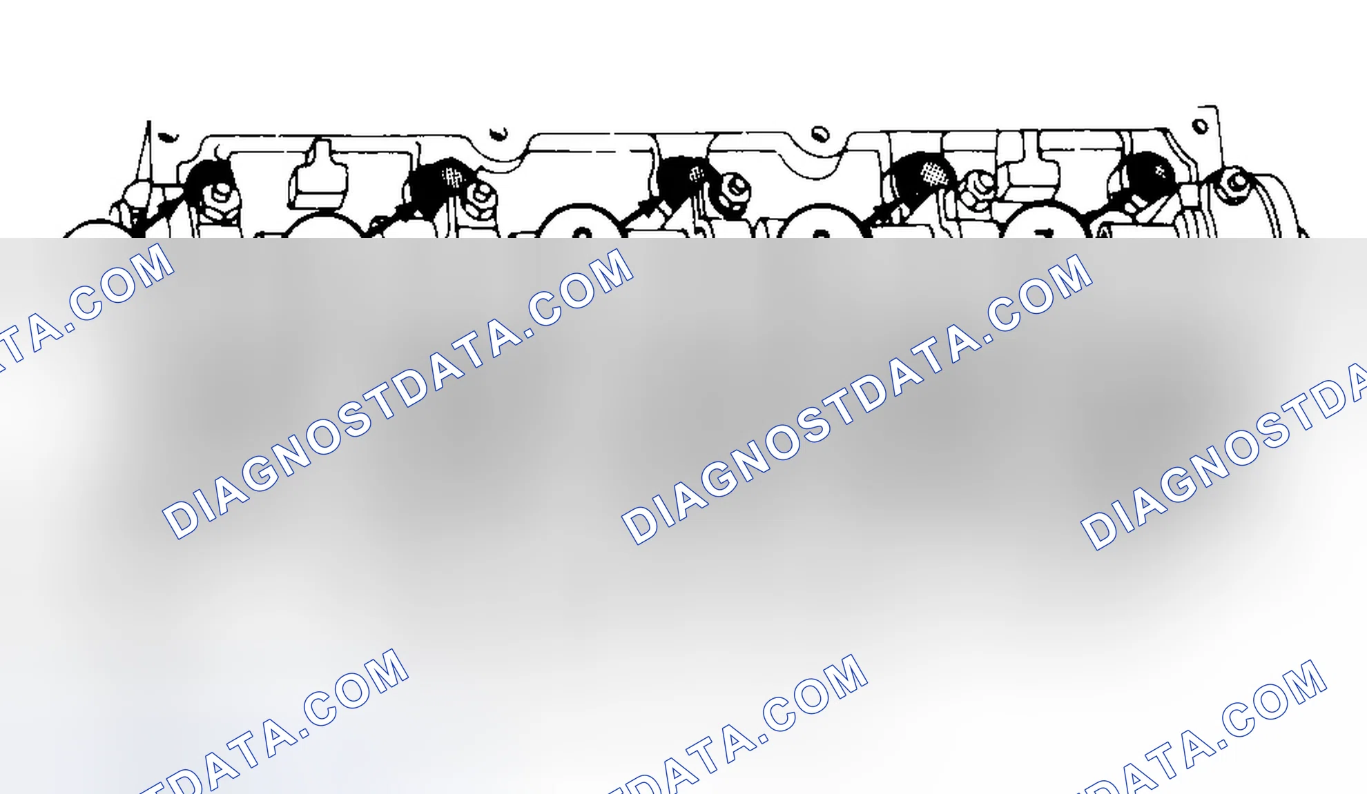 Scheme 7: Typical Cylinder Head Tightening or Loosening Sequence
