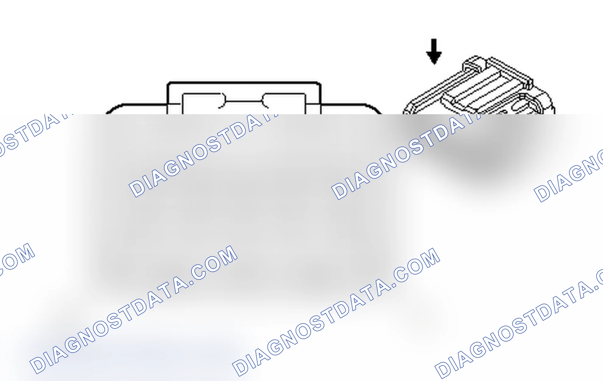 Scheme 15: Inflatable Restraint PASSENGER AIR BAG ON/OFF Indicator (Light Duty w/o YF7)