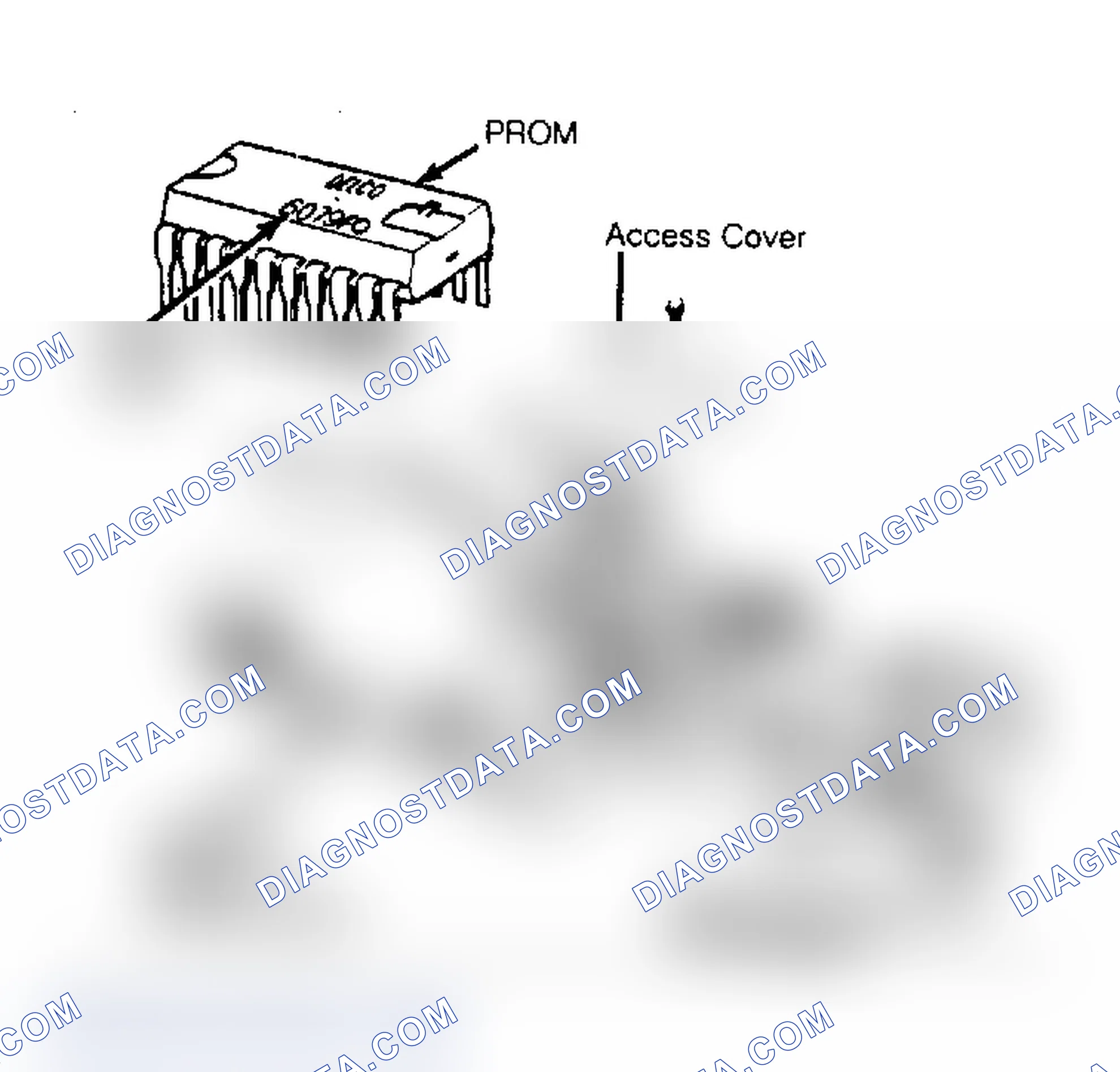 Scheme 190: Replacing PROM in Electronic Control Module