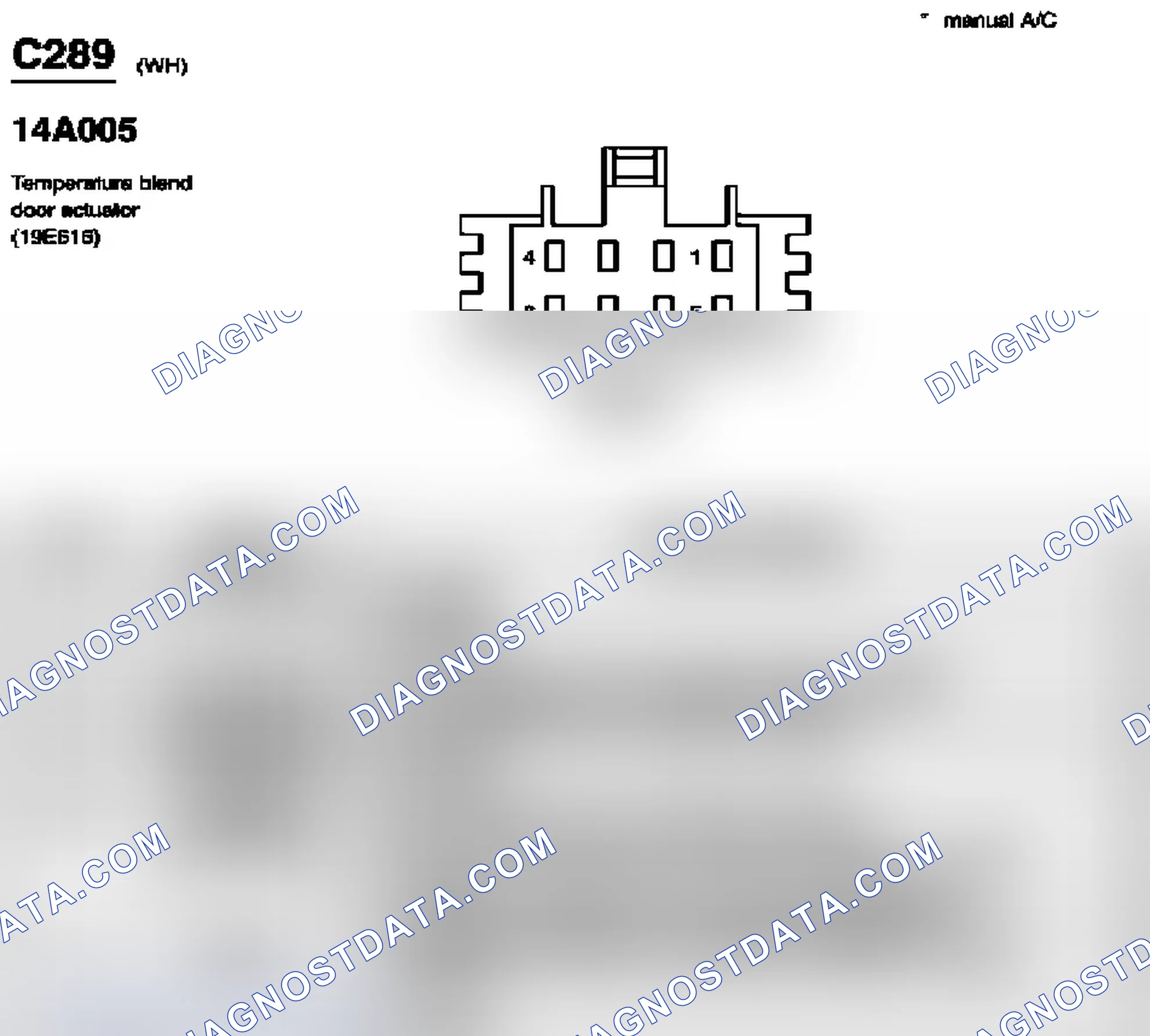 Scheme 103: Identifying Connectors C289 & C290a