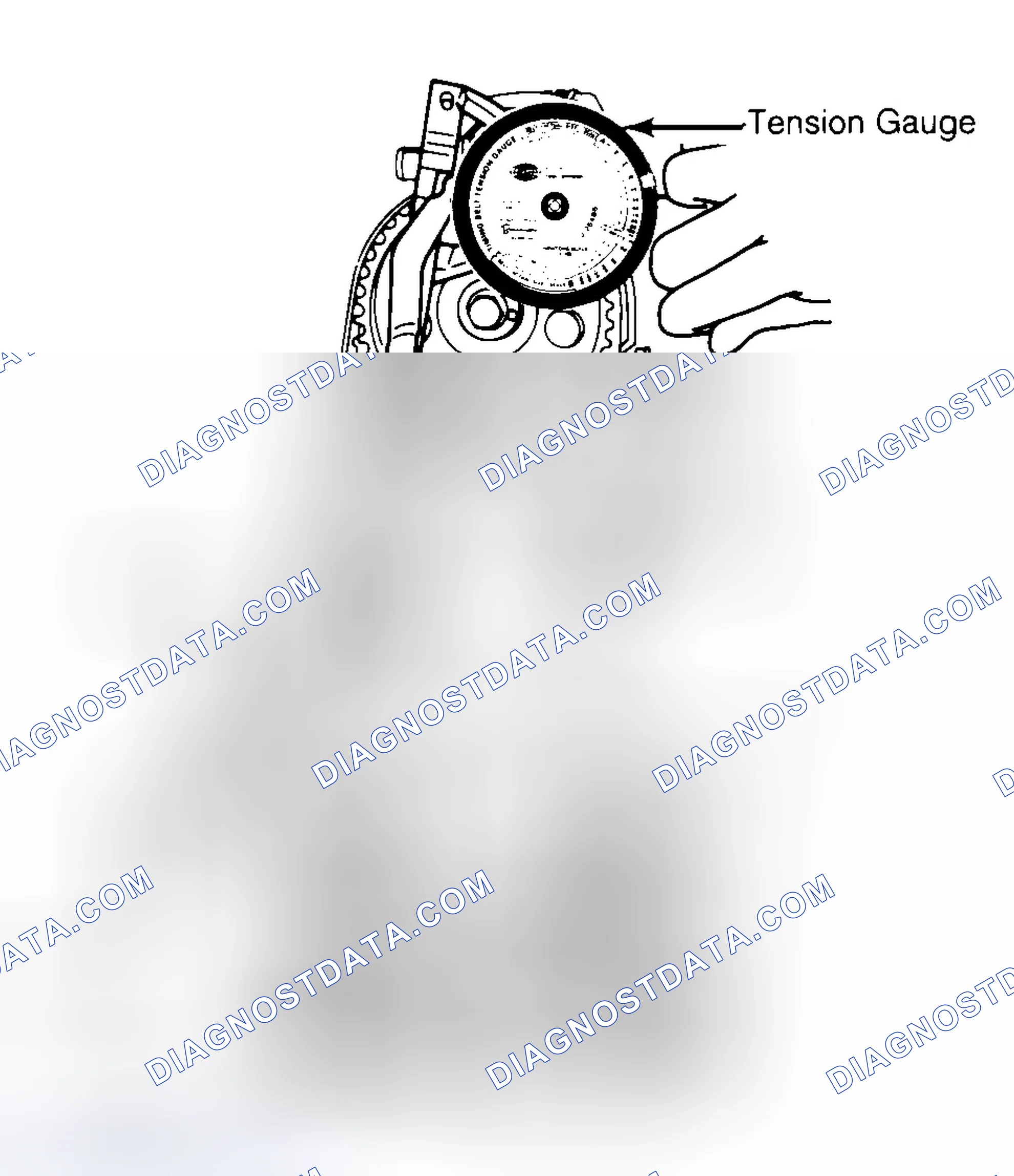 Scheme 3: Adjusting Typical Timing Belt Tension