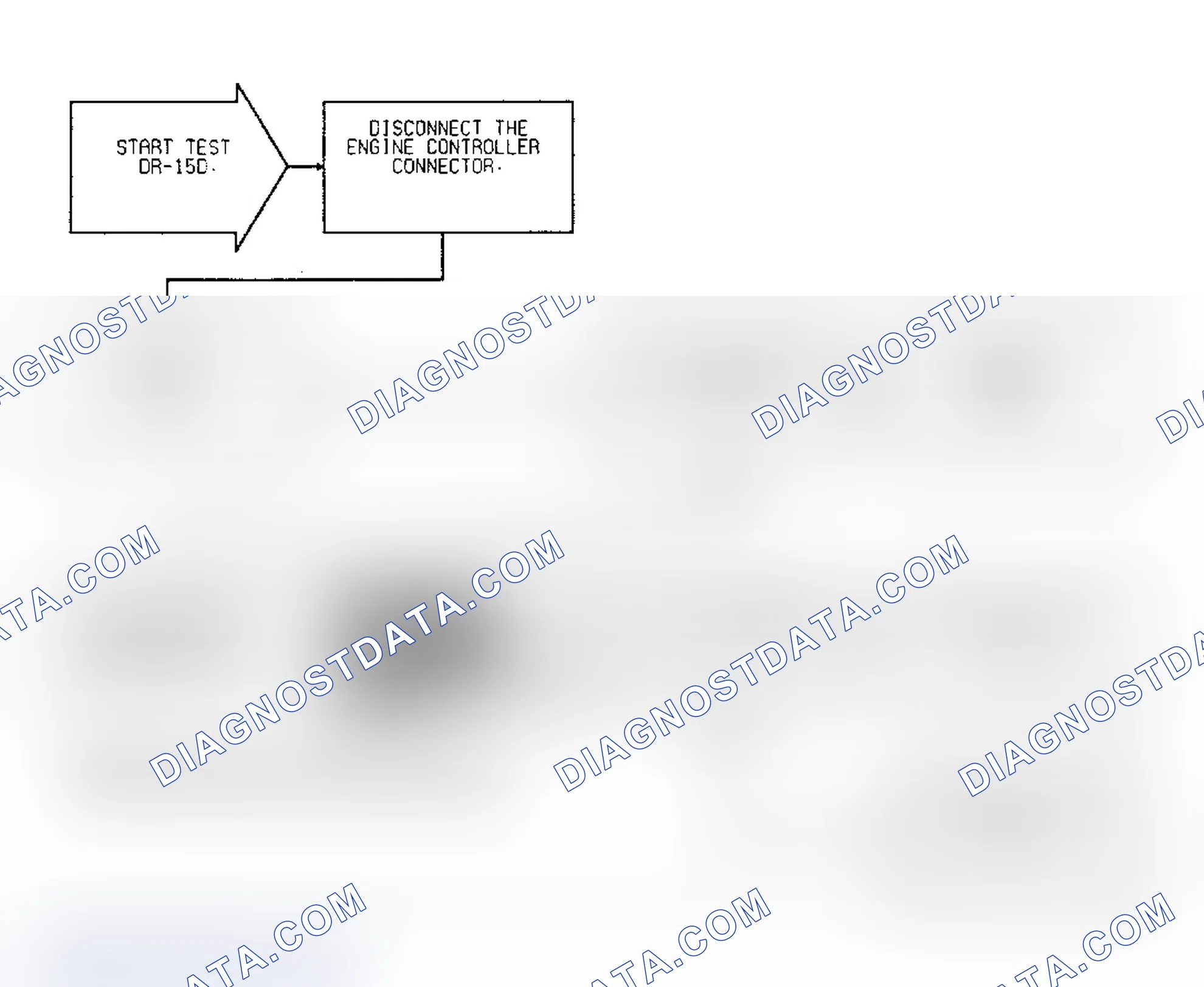 Scheme 621: Test DR-15D Code 27, Injector No. 1 Control Circuit