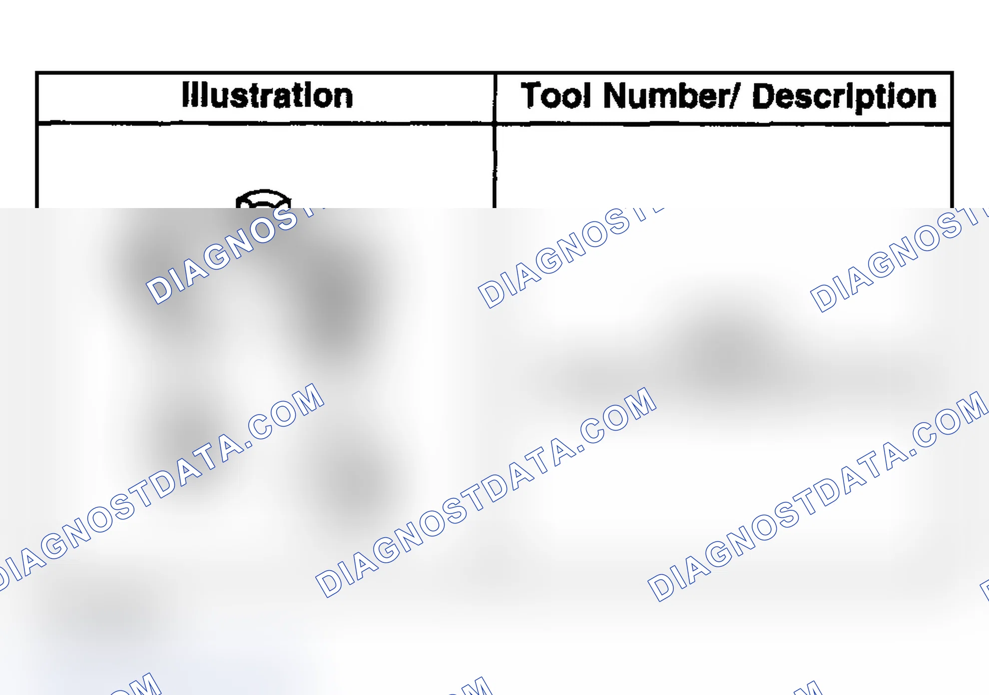 Scheme 23: SPECIAL TOOLS & EQUIPMENT