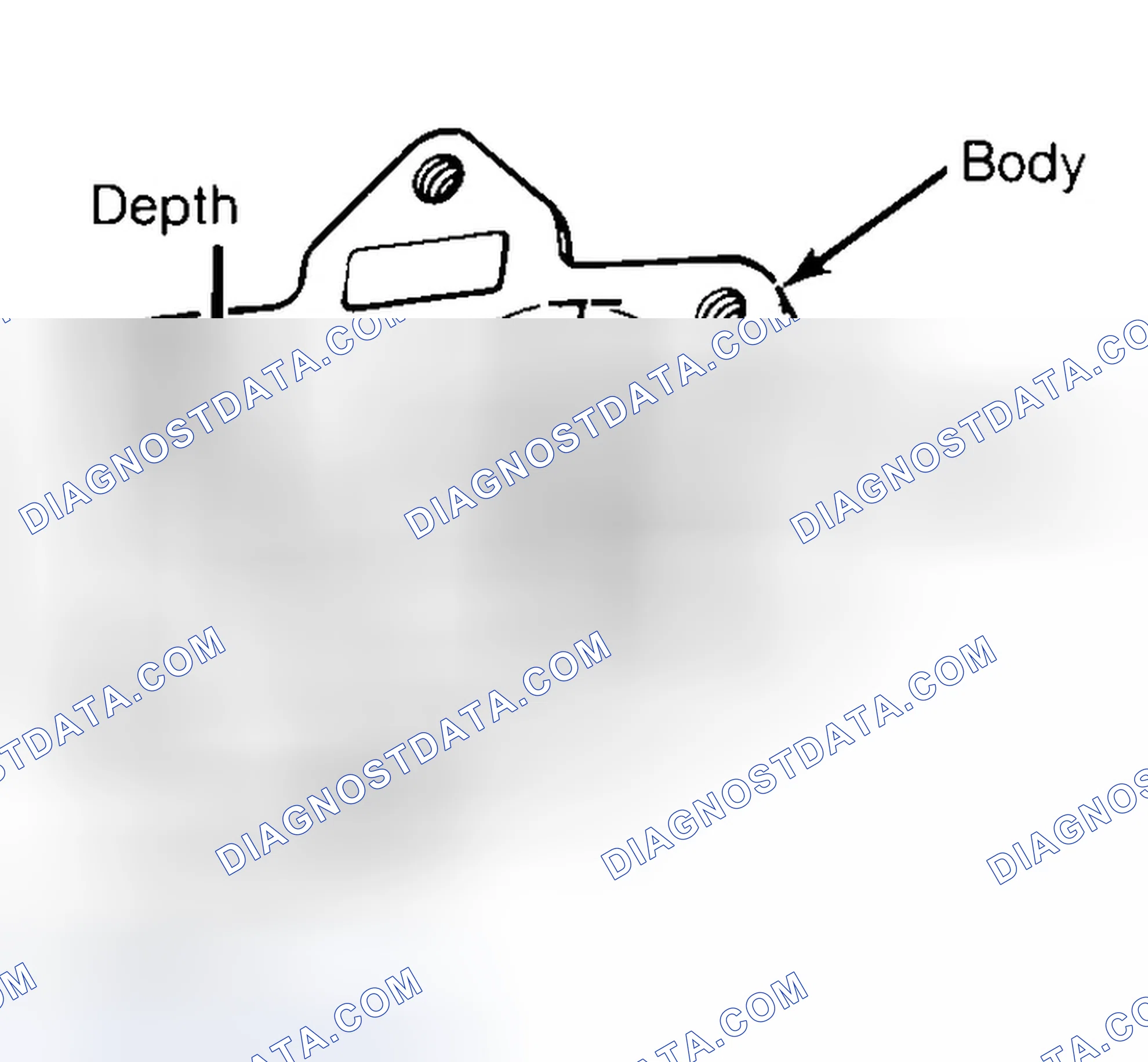 Scheme 35: Measuring Oil Pump Gear Cavity