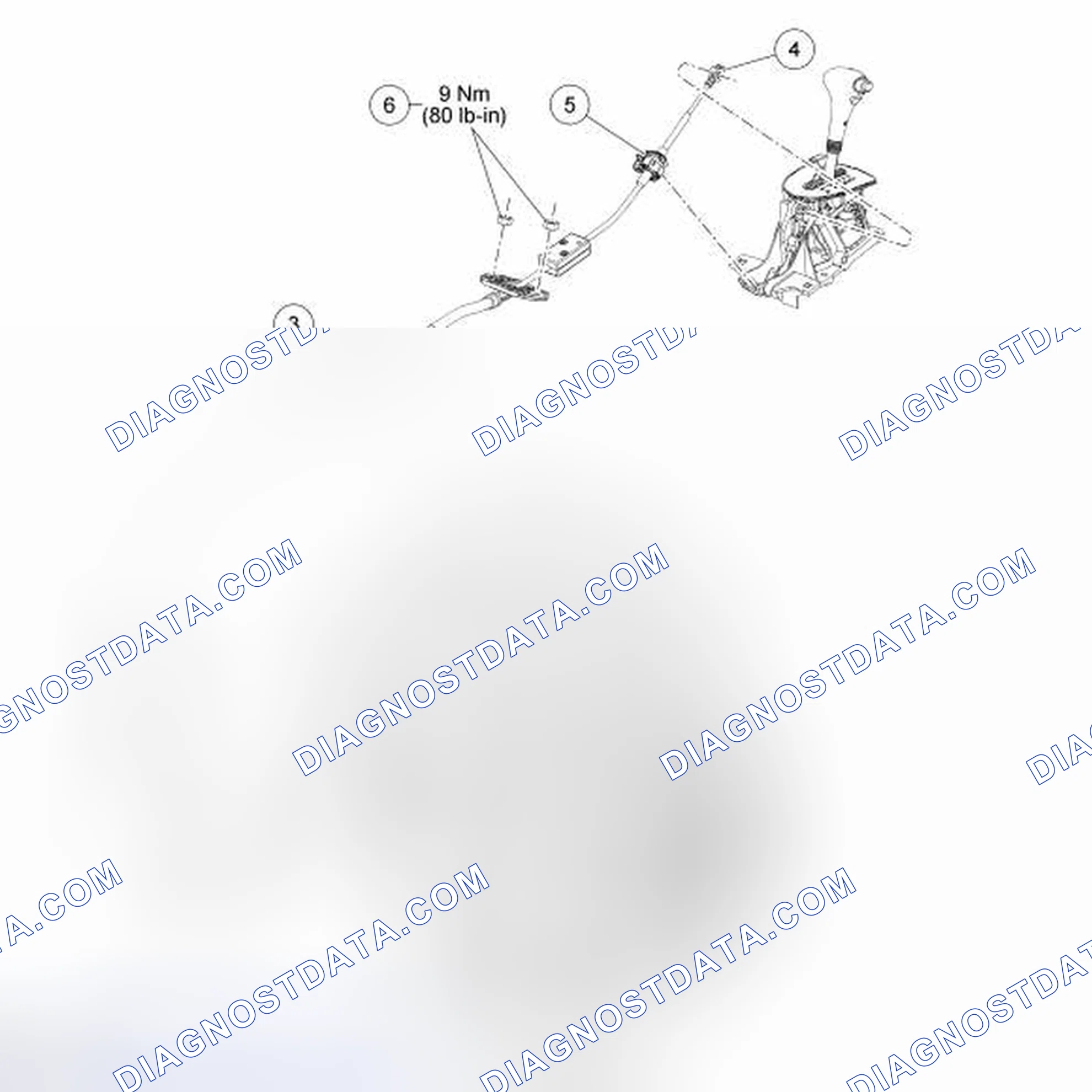 Scheme 88: Selector Lever Cable
