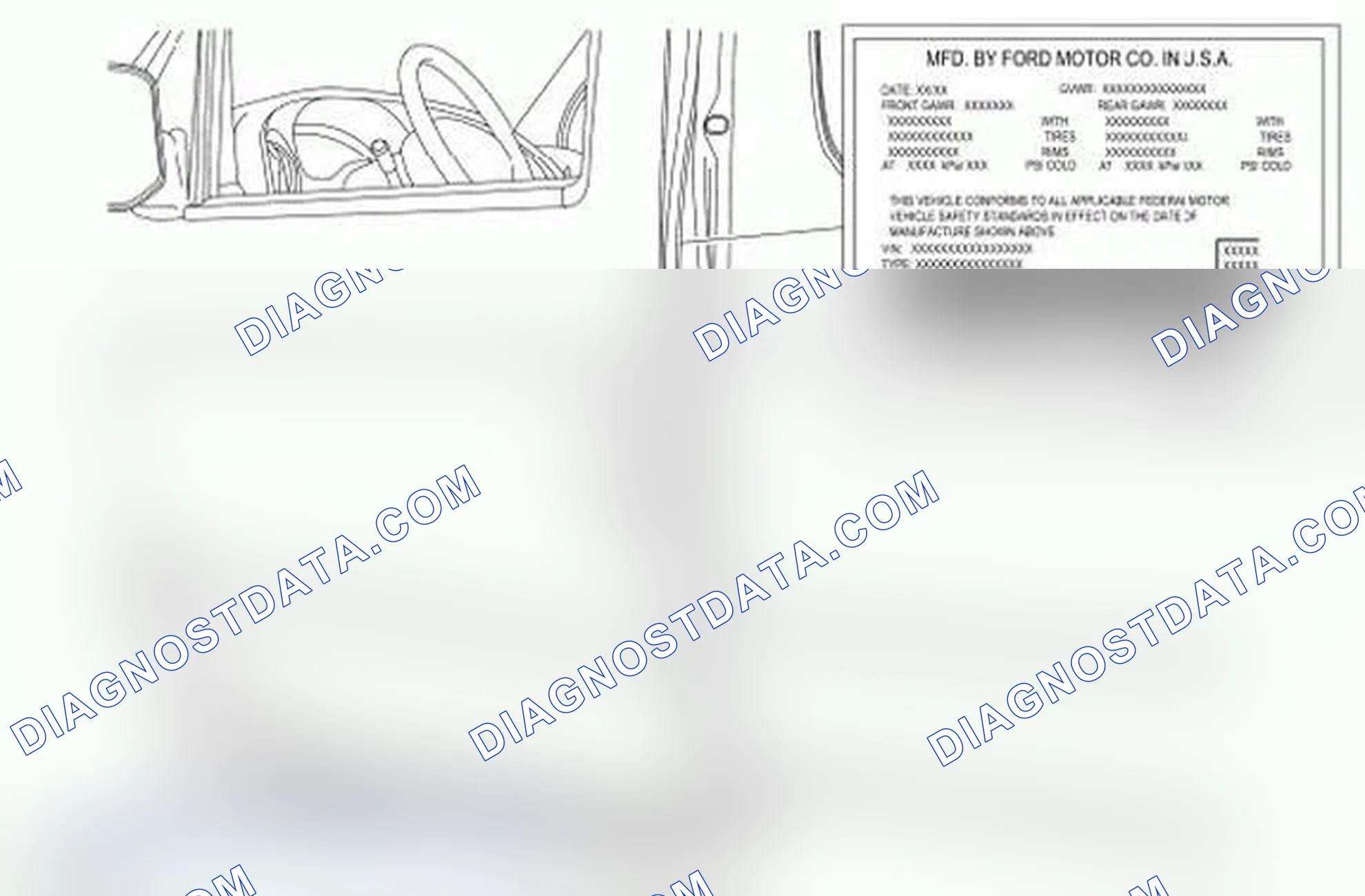 Scheme 11: Vehicle Certification (VC) Label Locator