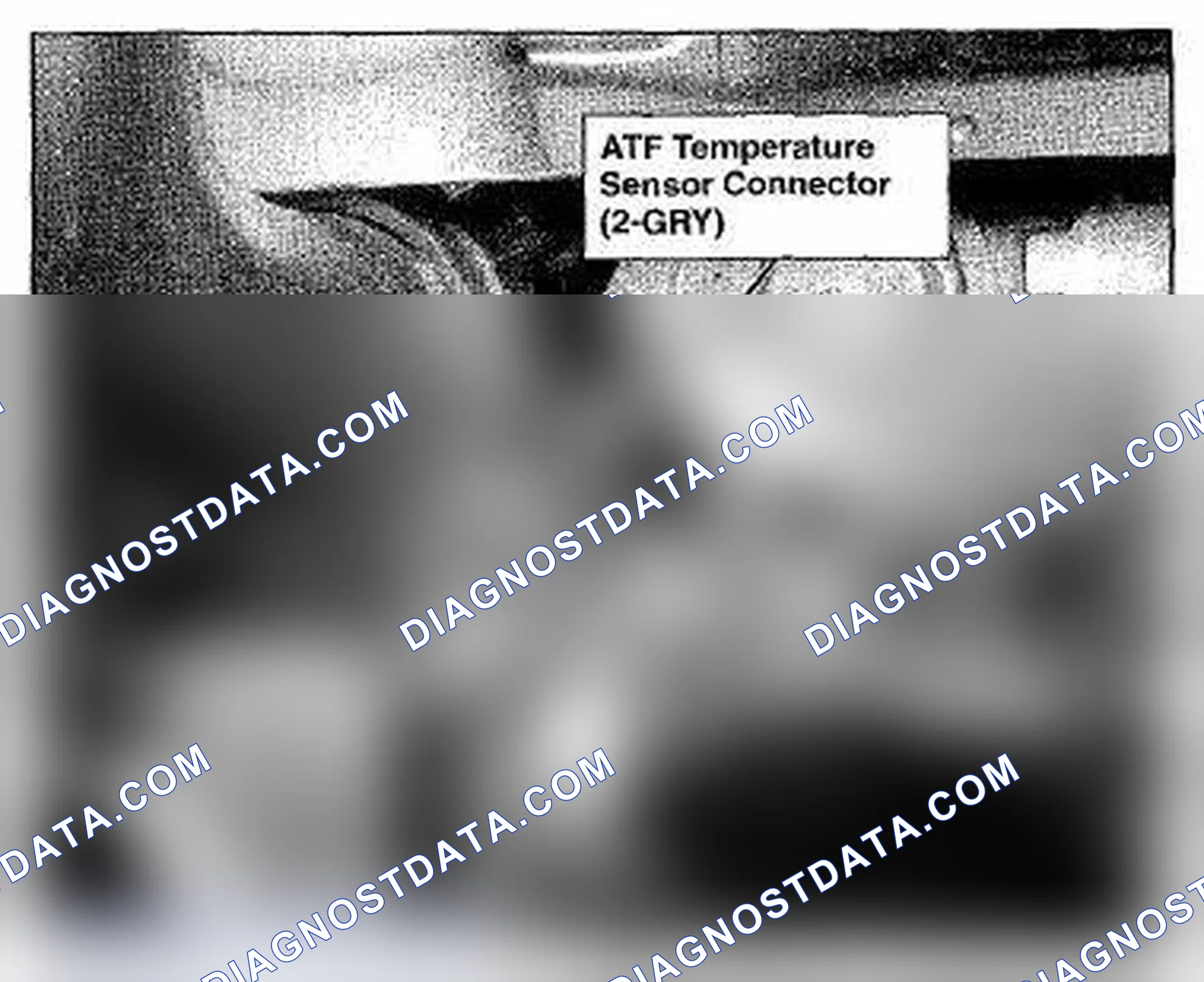 Scheme 1185: Under Transmission Housing (A/T) Component Location (Photo 176)