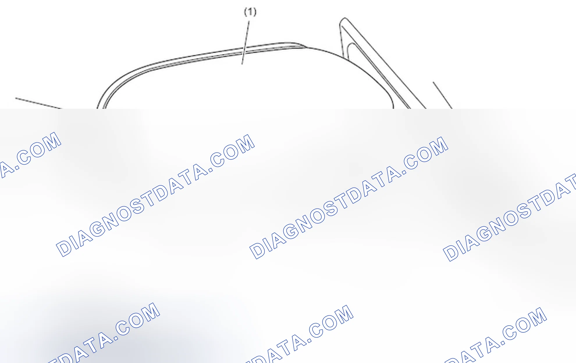 Scheme 68: Identifying Door Mirror Scalp Cap, Groove And Side Turn Signal Light