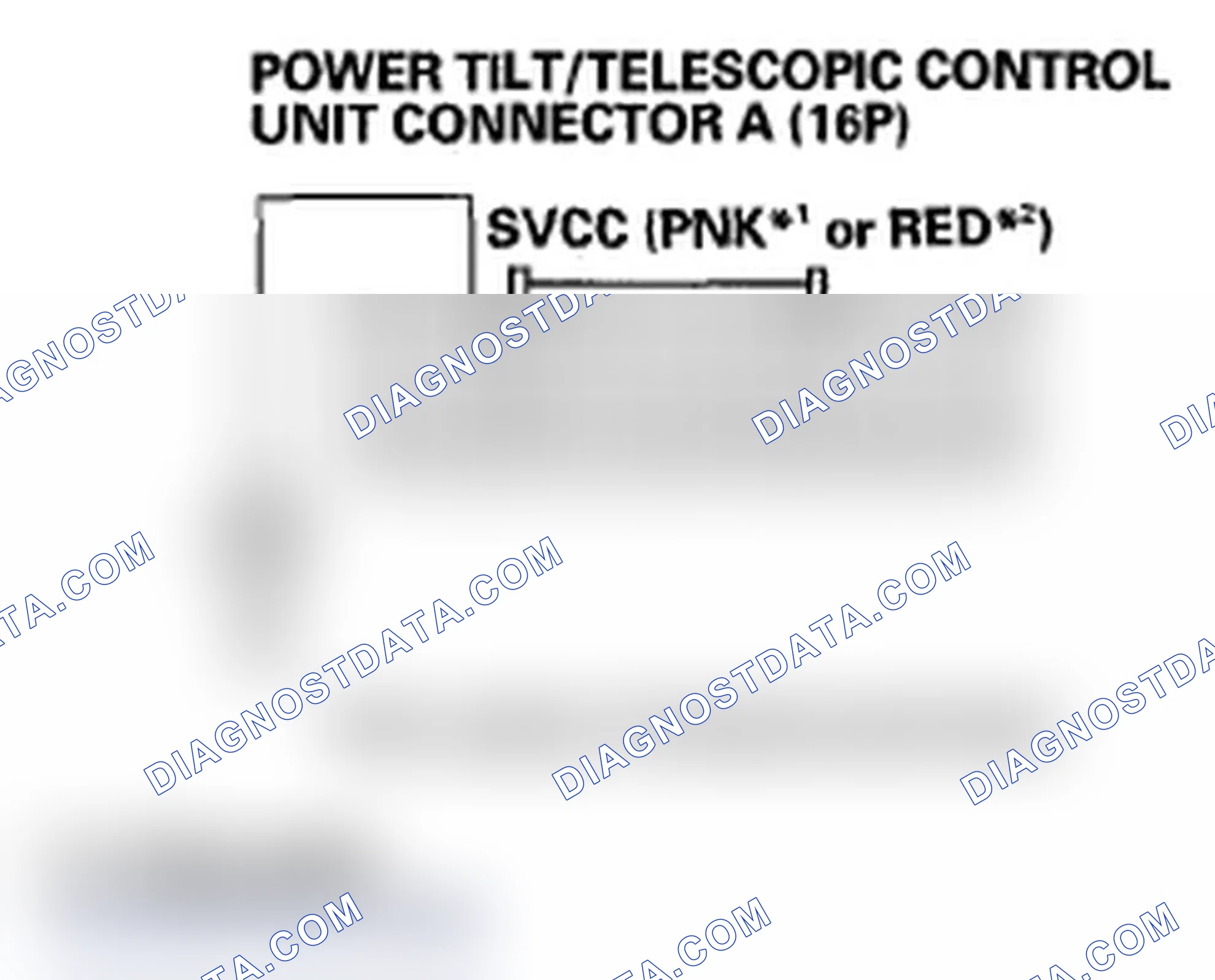 Scheme 59: DTC B1842: Power Tilt/Telescopic Position Sensor Power Supply Circuit (SVCC Line) Short